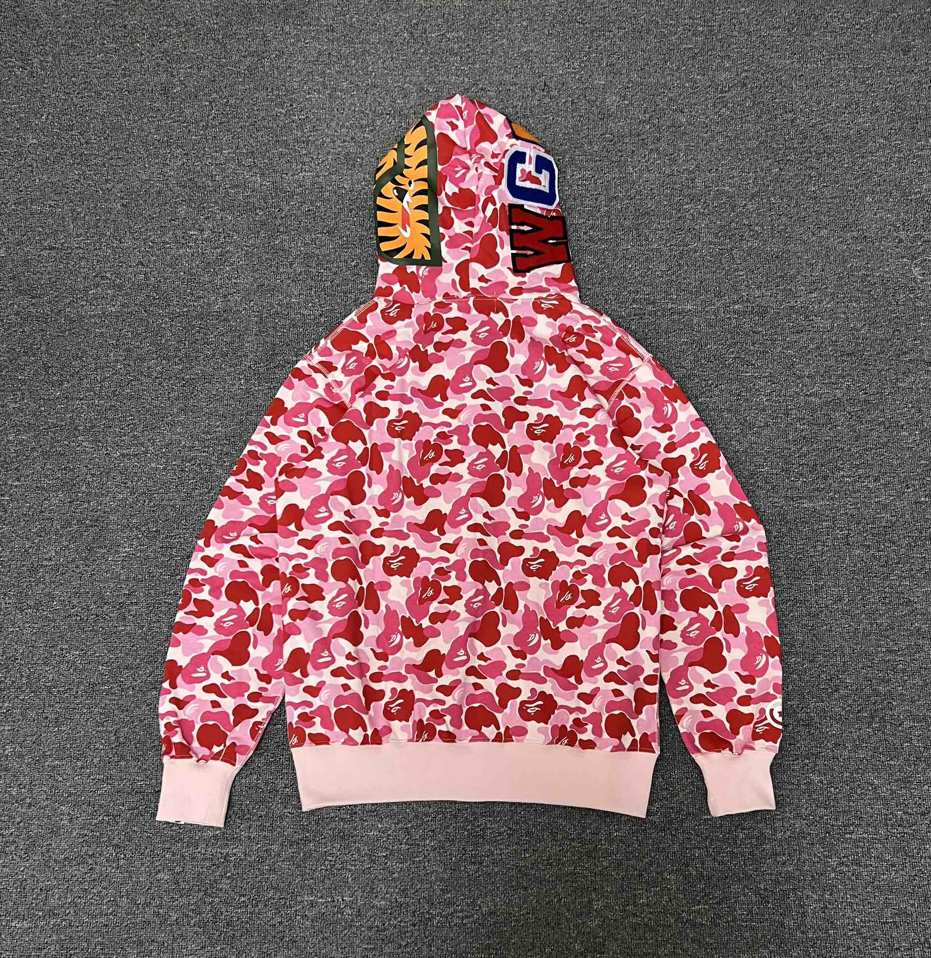 A BATHING APE BAPE  ABC 猿人 迷彩拉链外套  男女同款 B0