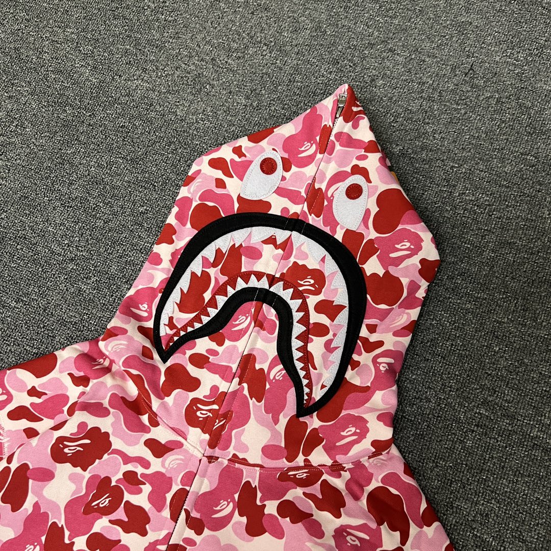 A BATHING APE BAPE  ABC 猿人 迷彩拉链外套  男女同款 B0