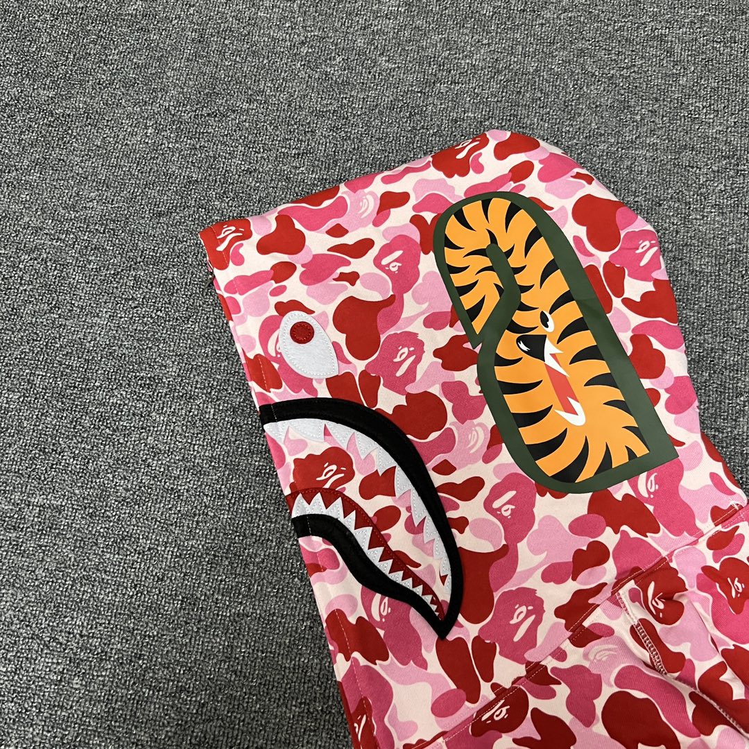 A BATHING APE BAPE  ABC 猿人 迷彩拉链外套  男女同款 B0