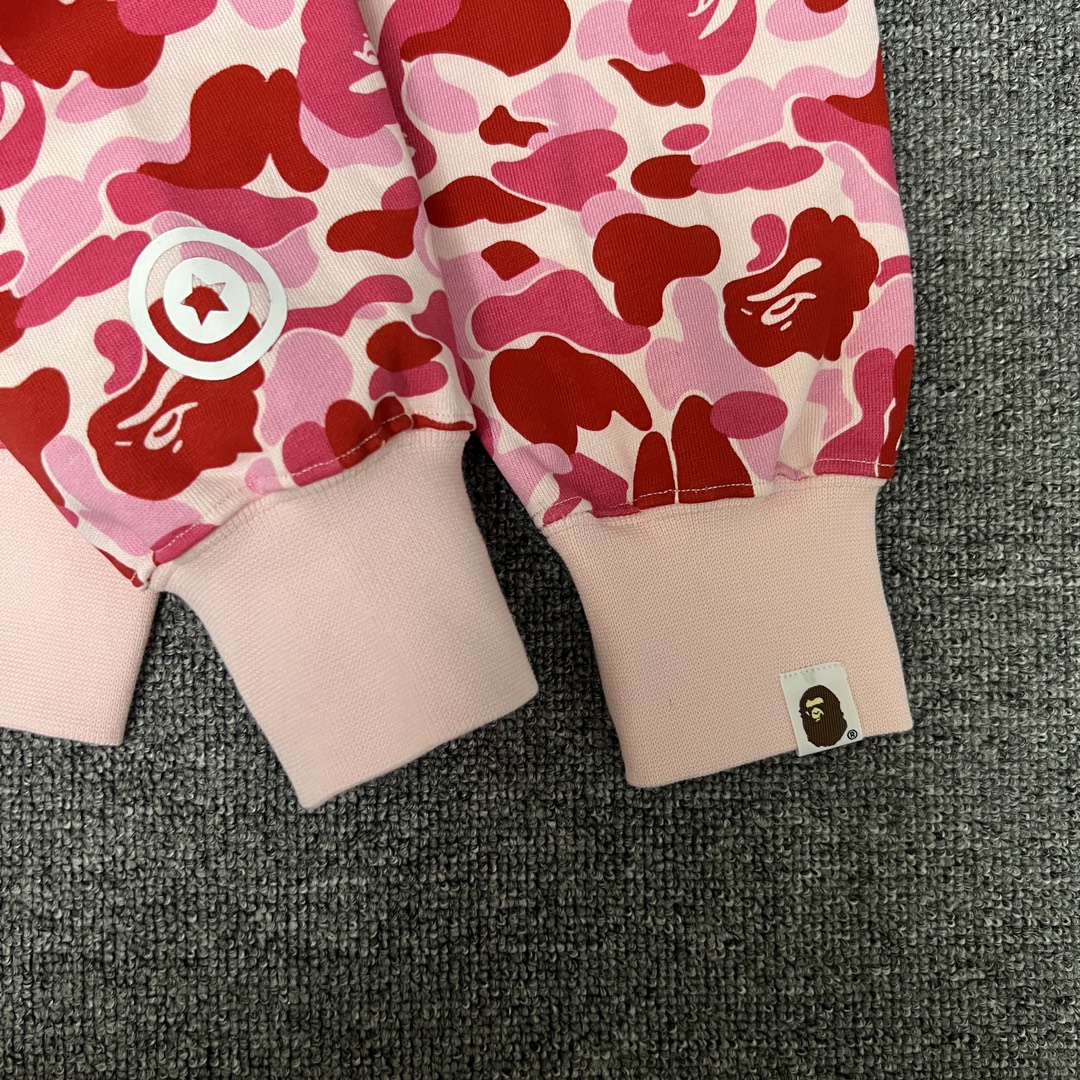 A BATHING APE BAPE  ABC 猿人 迷彩拉链外套  男女同款 B0