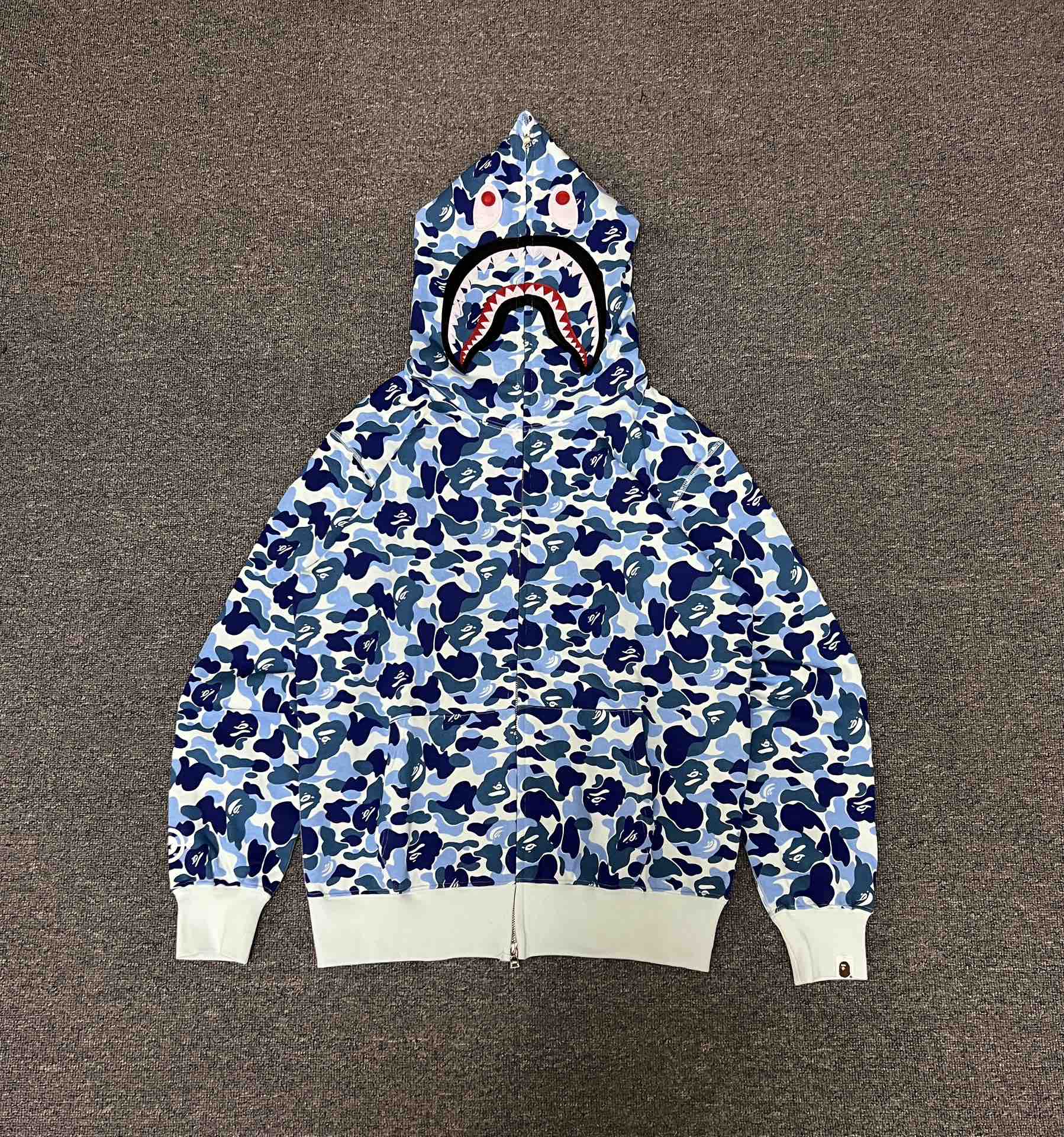 A BATHING APE BAPE  ABC 猿人 迷彩拉链外套  男女同款 B0