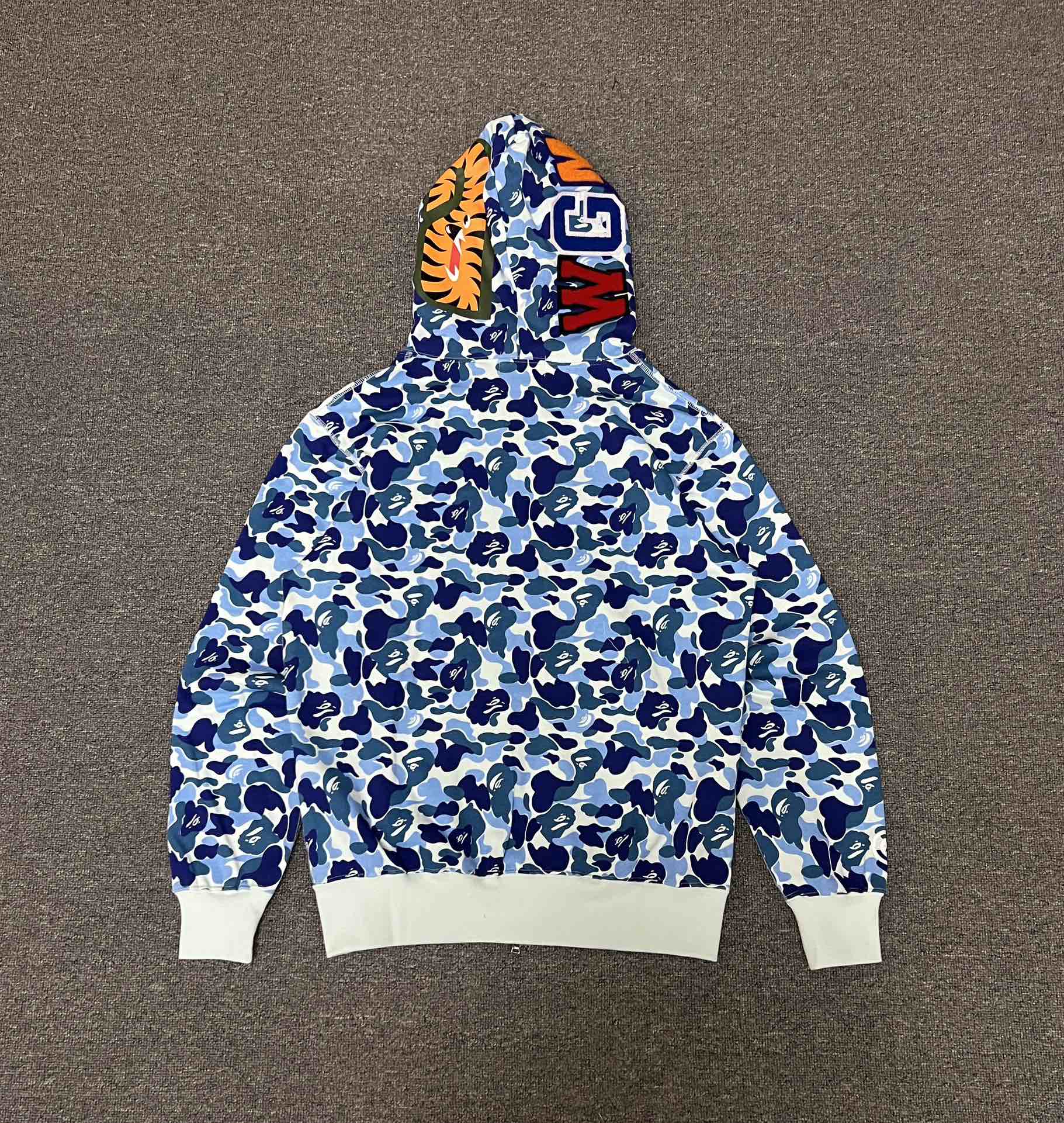 A BATHING APE BAPE  ABC 猿人 迷彩拉链外套  男女同款 B0