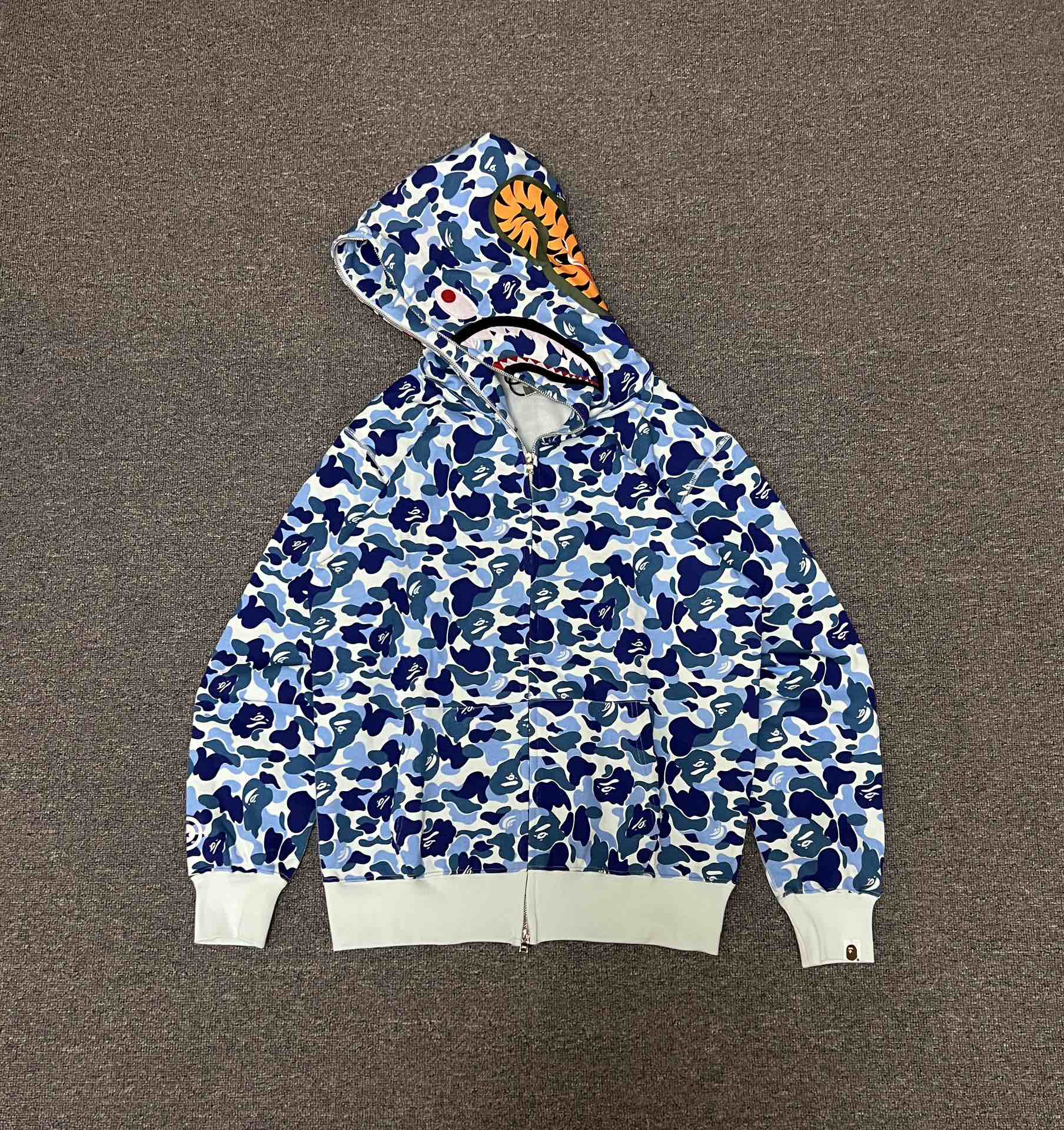 A BATHING APE BAPE  ABC 猿人 迷彩拉链外套  男女同款 B0