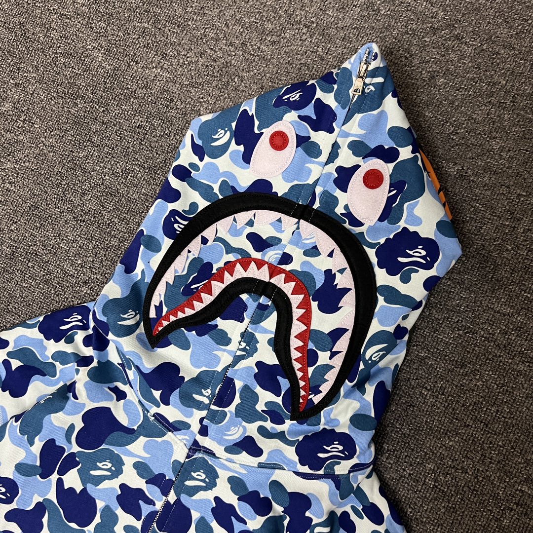 A BATHING APE BAPE  ABC 猿人 迷彩拉链外套  男女同款 B0