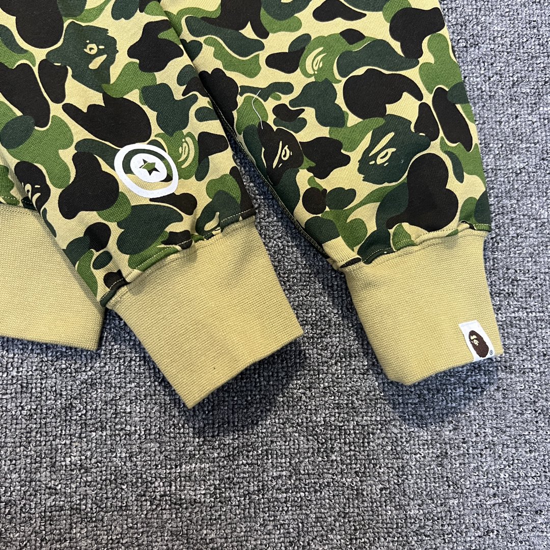 A BATHING APE BAPE  ABC 猿人 迷彩拉链外套  男女同款 B0