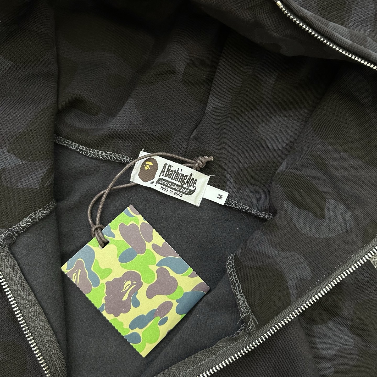A BATHING APE BAPE Stray Kids 雪貂猿人 迷彩拉链外套 男女同款 B0-1L73-115-921
