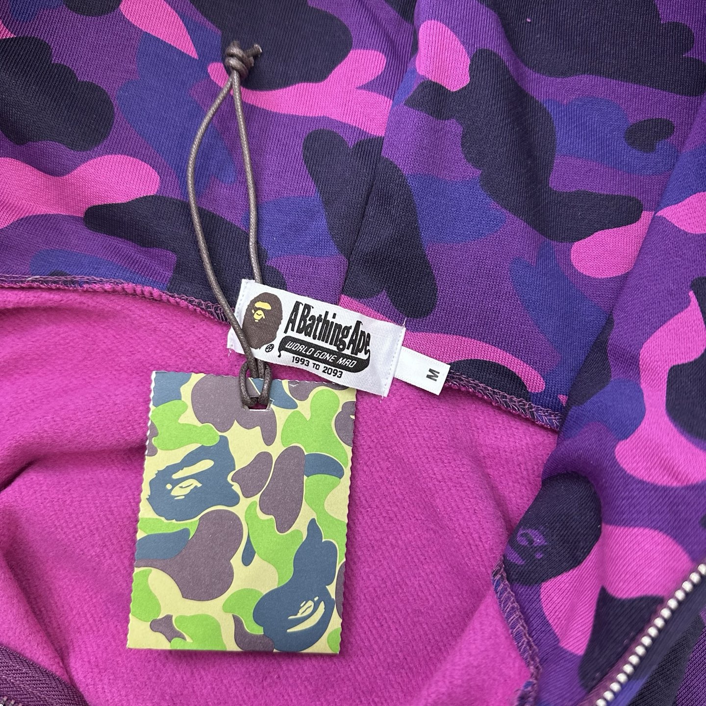 A BATHING APE BAPE Stray Kids 雪貂猿人 迷彩拉链外套 男女同款 B0-1L73-115-921