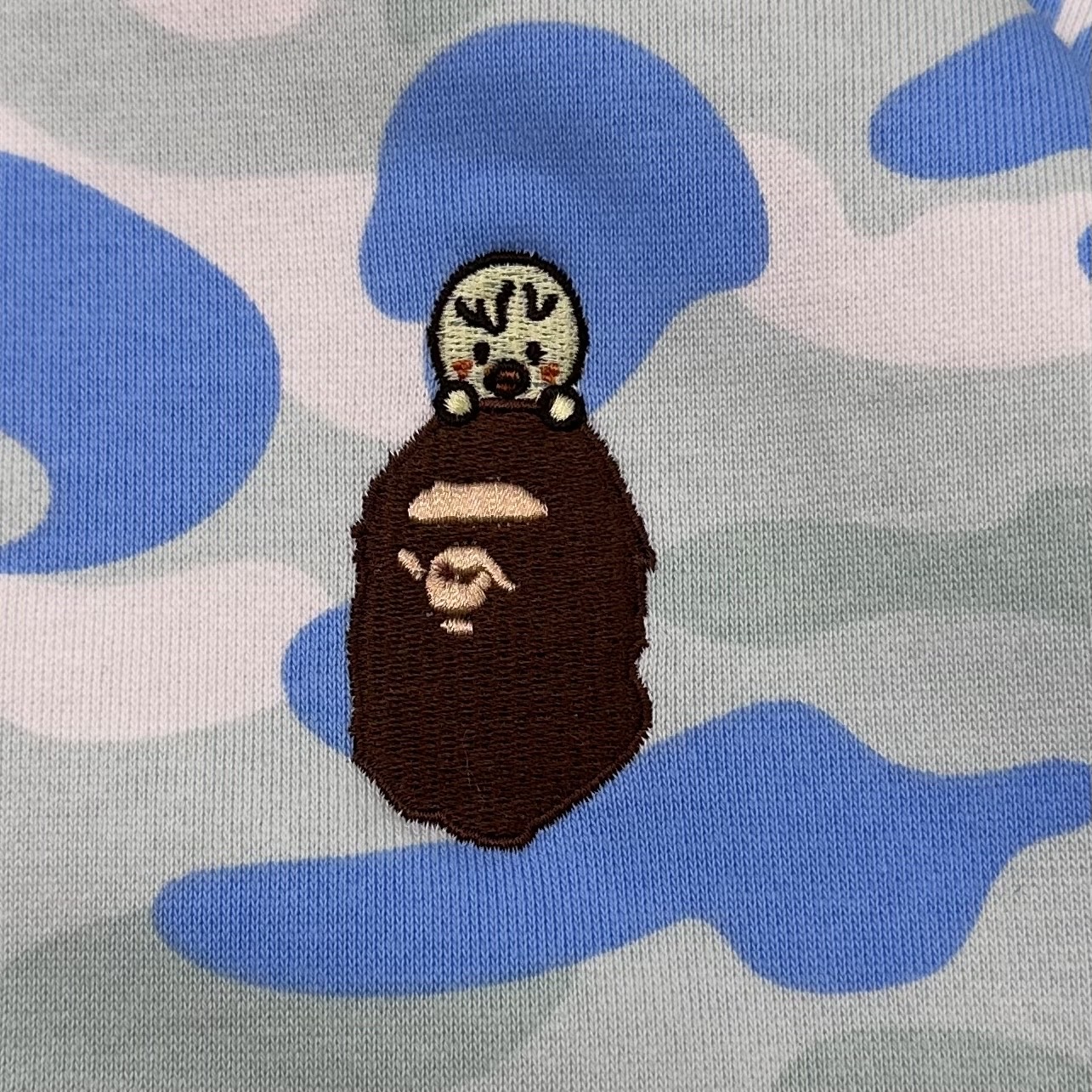 A BATHING APE BAPE Stray Kids 雪貂猿人 迷彩拉链外套 男女同款 B0-1L73-115-921