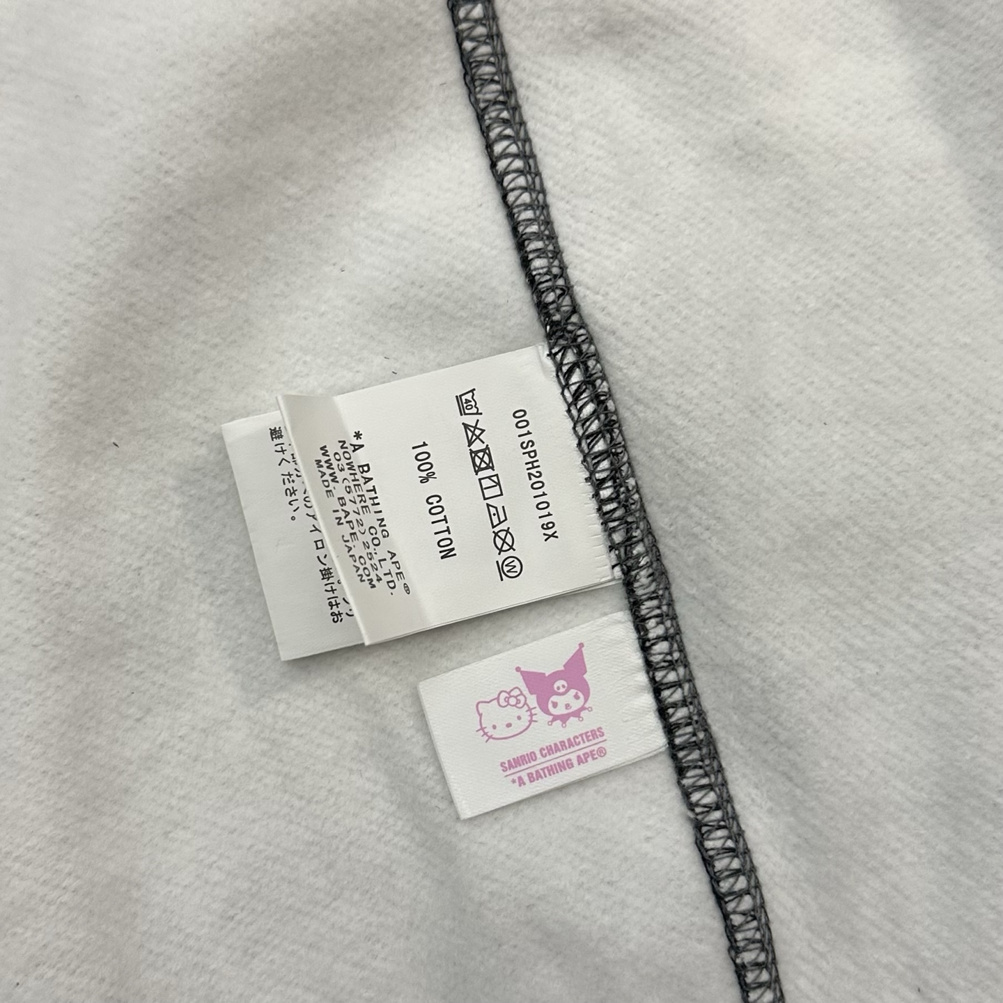 A BATHING APE BAPE  Sanrio/三丽鸥联名款SS26库洛米  迷彩拉链外套  男女同款 1M23-215-902