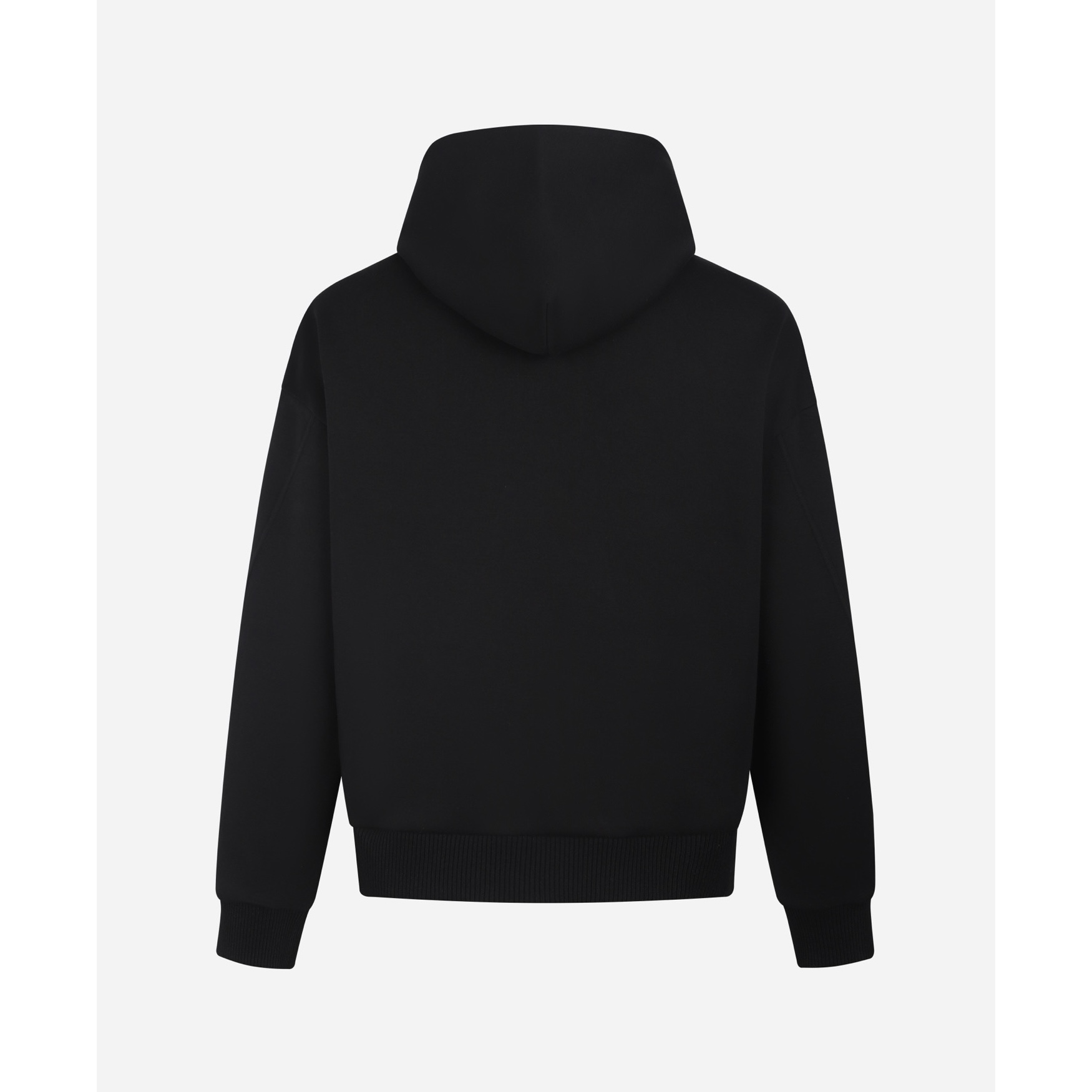 Givenchy 纪梵希 刺绣标识高定缝线拉链连帽卫衣 外套 夹克 连帽衫 长袖 秋冬款 黑色 B5