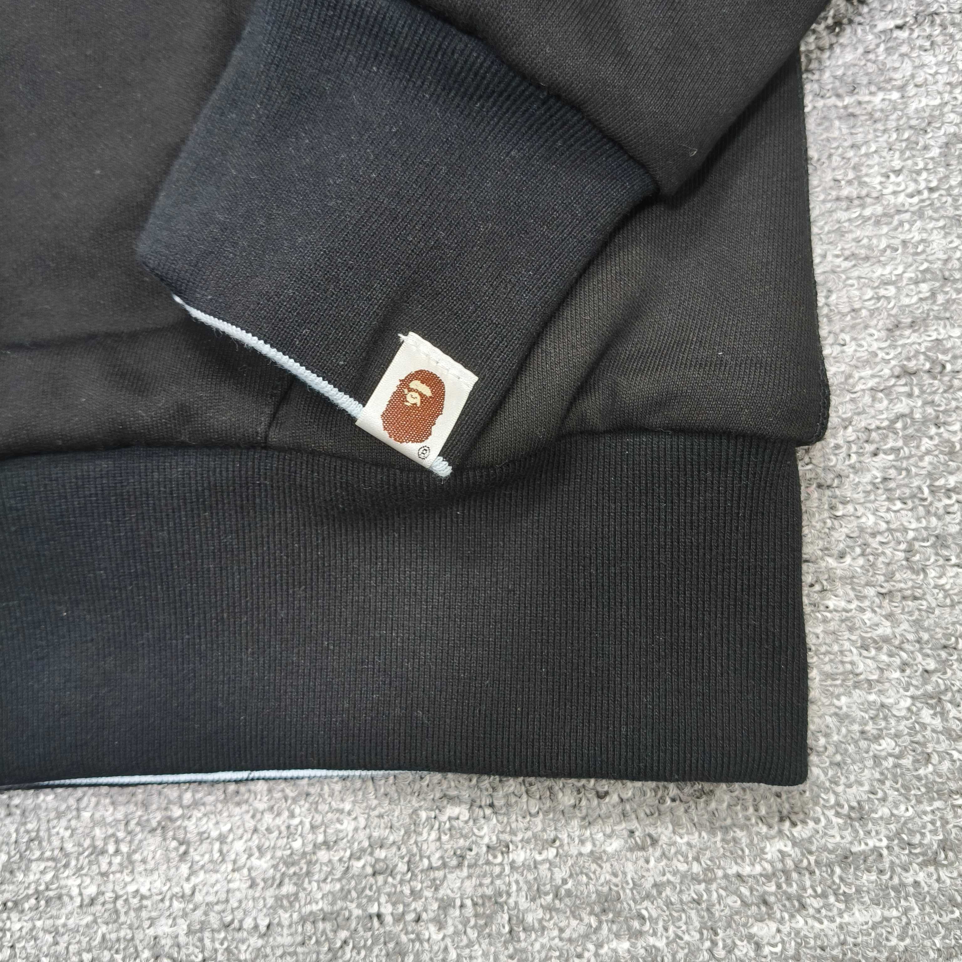 A BATHING APE BAPE   FW25 双面穿   鲨鱼拉链外套  男女同款 内外鸳鸯 黑蓝