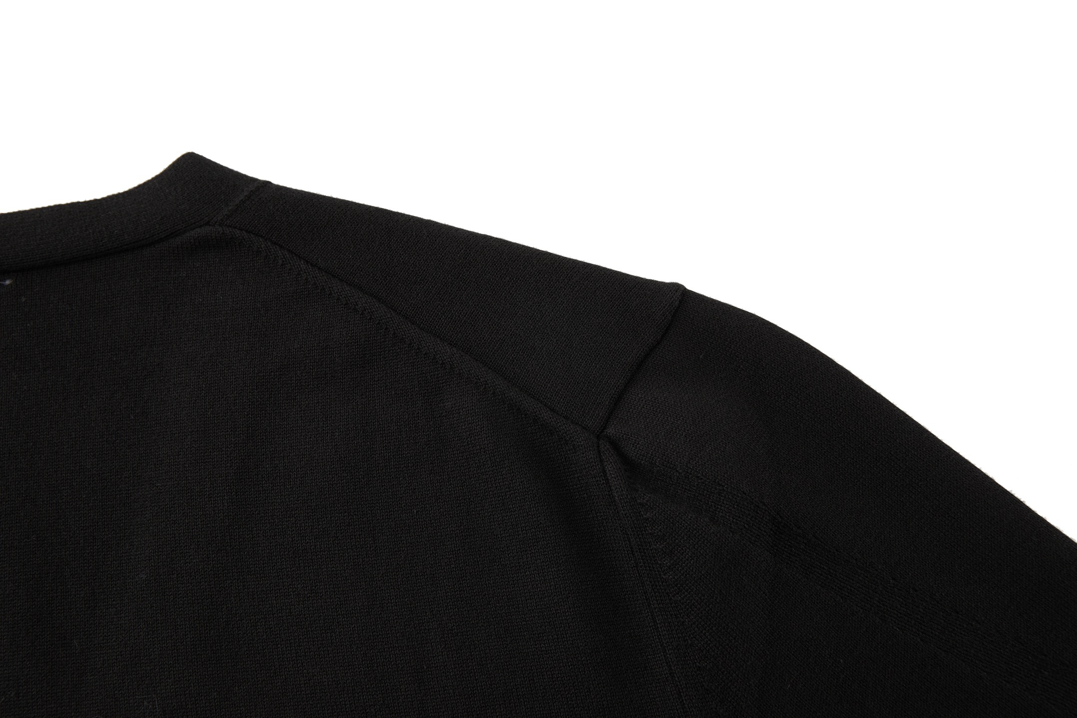 Givenchy 纪梵希 字母提花标识V领针织开衫 毛衣 针织衫 长袖 秋冬 黑色 B0