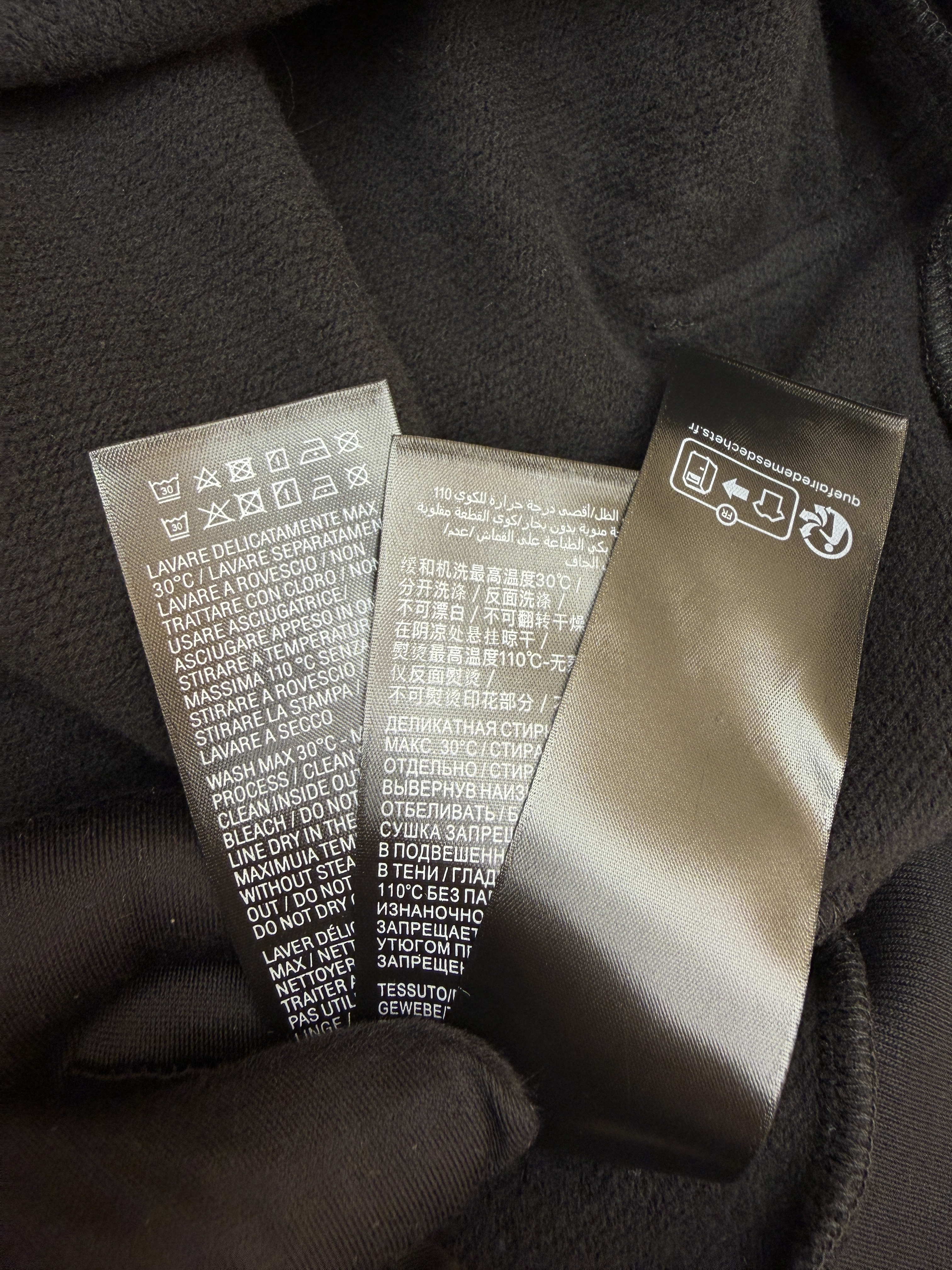 Balenciaga 巴黎世家 Bumper Stickers连帽卫衣 外套 连帽衫 长袖 秋冬 黑色 B0