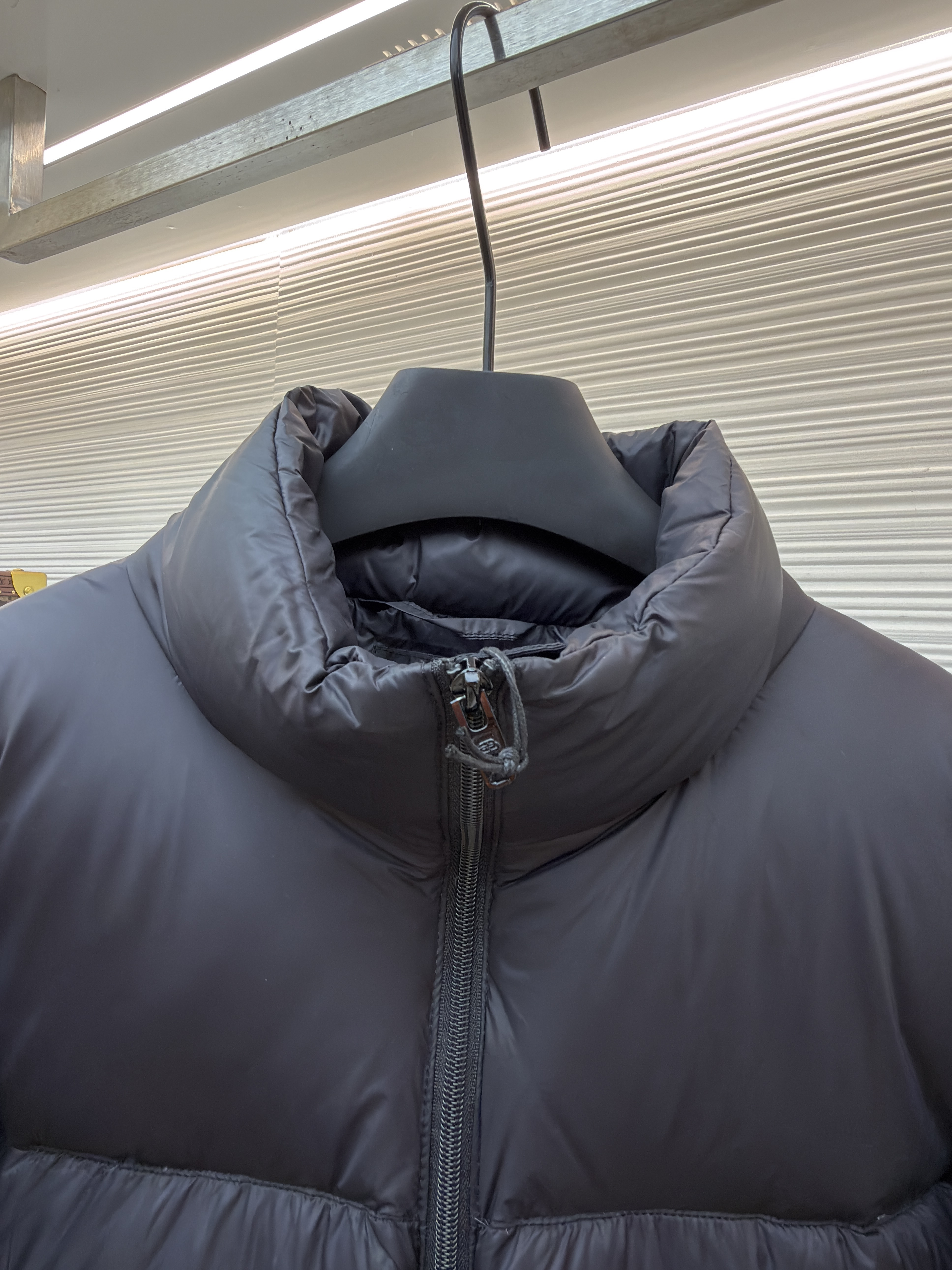 Balenciaga 巴黎世家 徽标logo拉链立领羽绒服 外套 夹克 保暖 长袖 黑色 灰色 C5