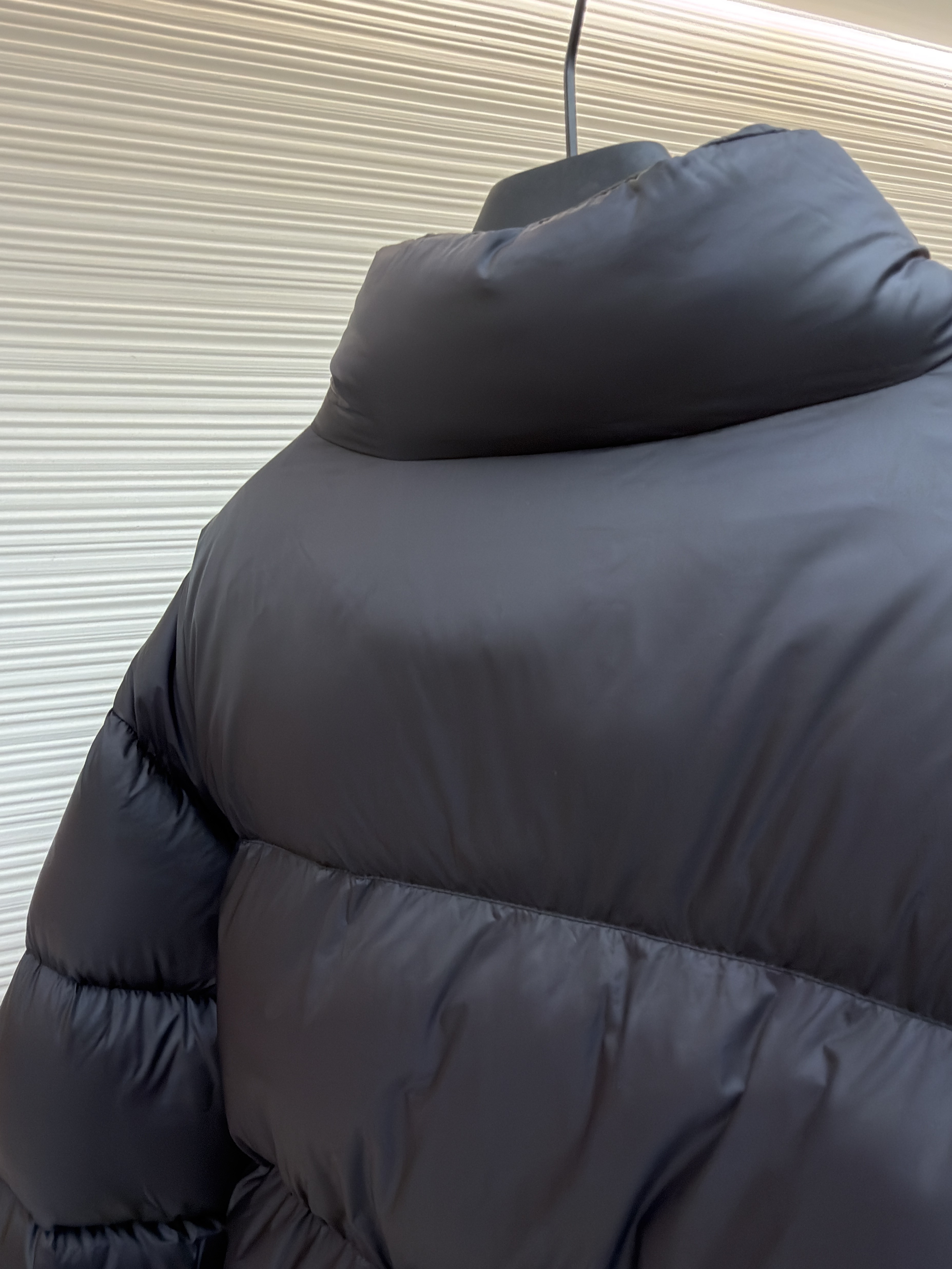 Balenciaga 巴黎世家 徽标logo拉链立领羽绒服 外套 夹克 保暖 长袖 黑色 灰色 C5