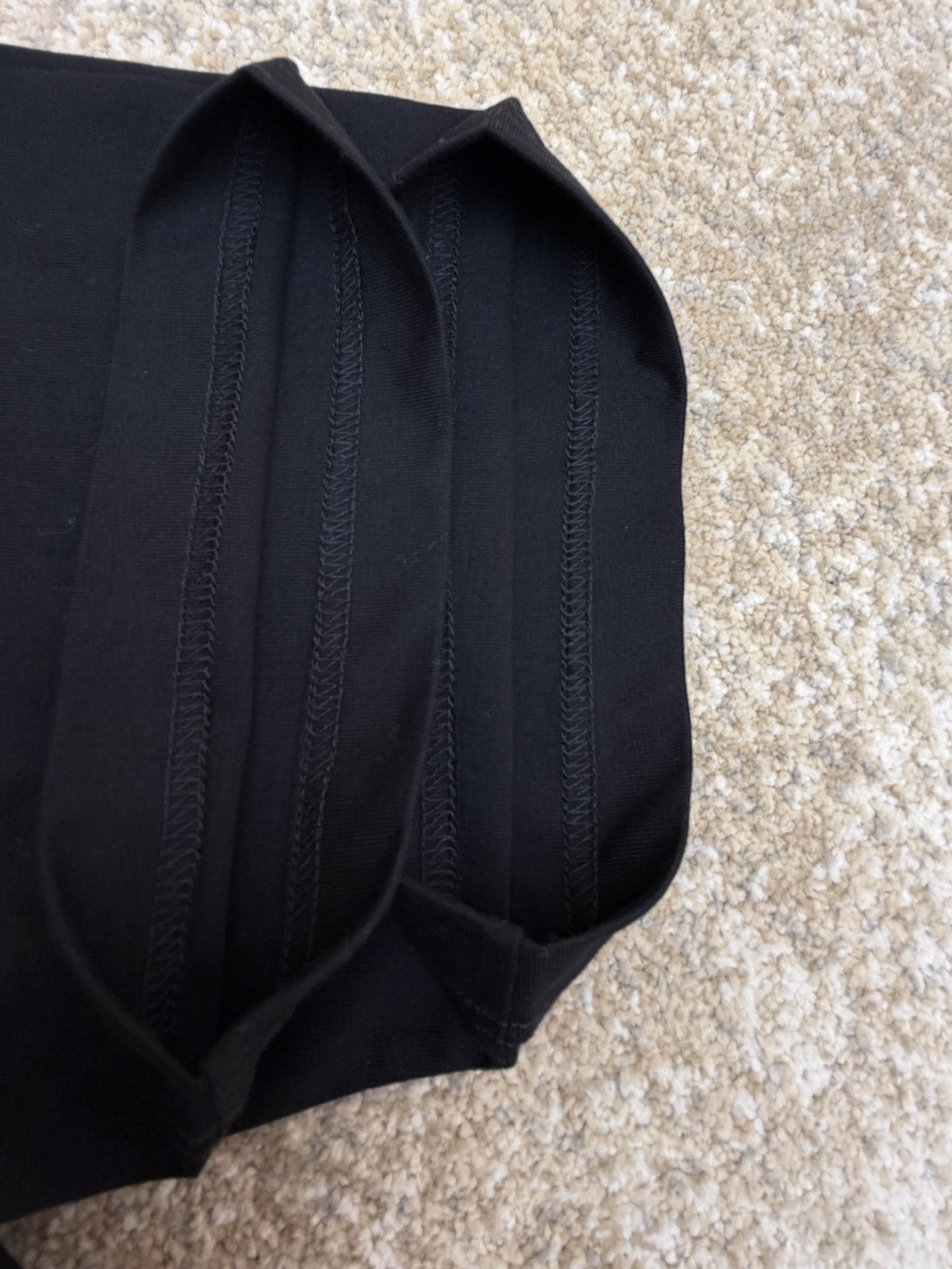Balenciaga 巴黎世家 刺绣天使图腾圆领短袖 T恤 圆领 夏季 黑色 A0 