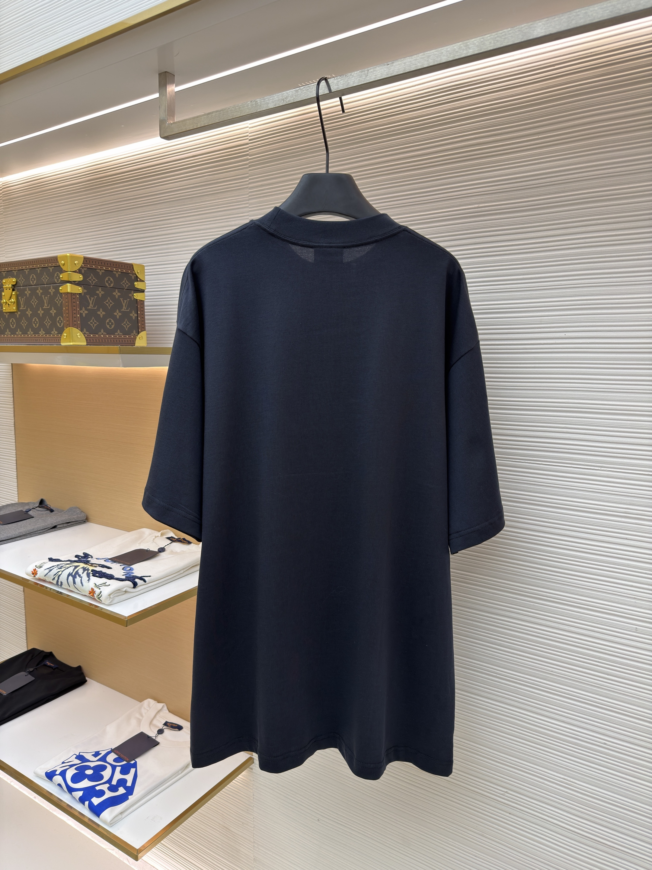 Balenciaga 巴黎世家 BB印花圆领短袖 T恤 圆领 夏季 白色 黑色 酒红色 A0