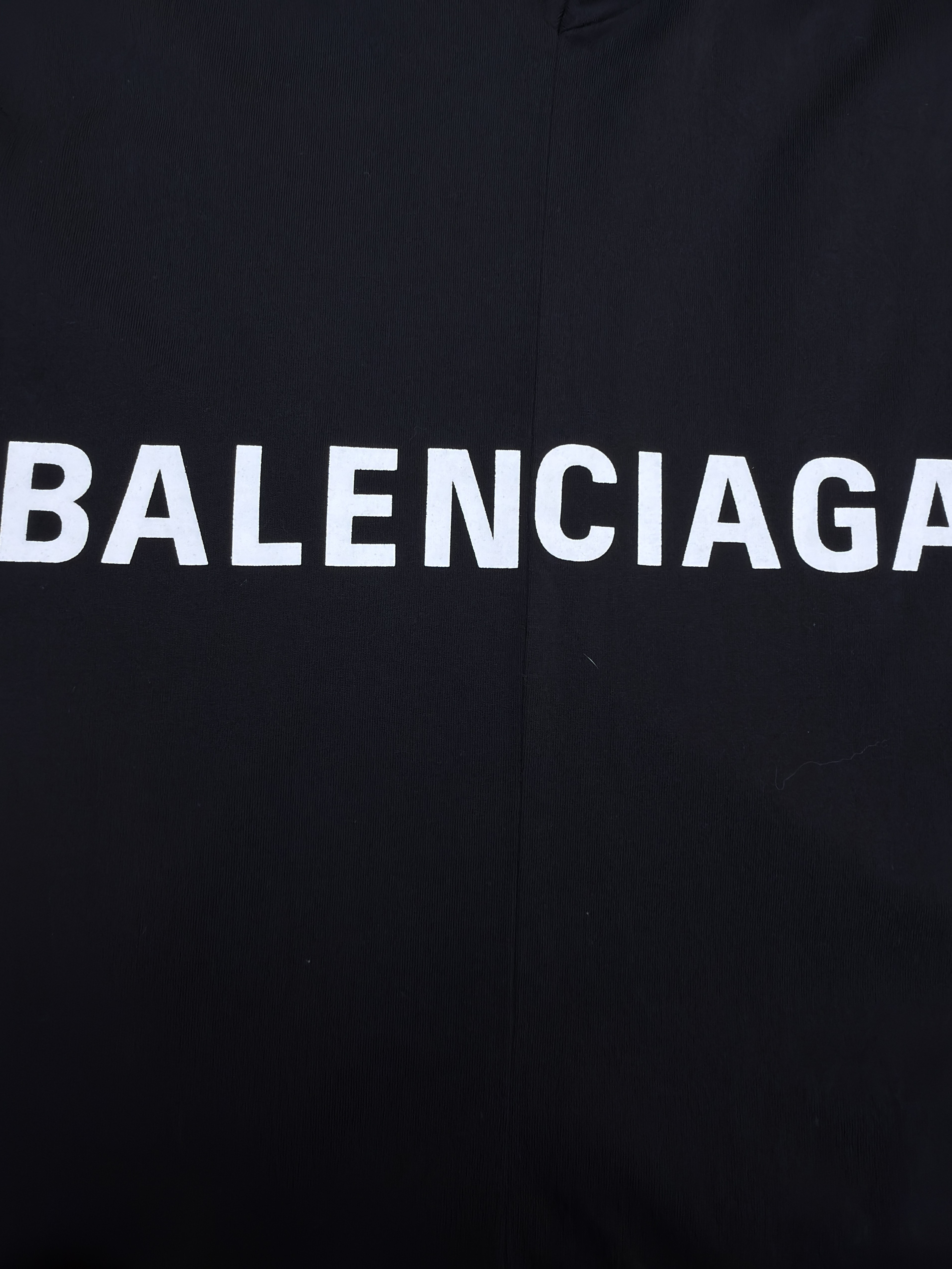 Balenciaga 巴黎世家 七夕箭头印花圆领短袖 T恤 圆领 夏季 白色 黑色 A0 