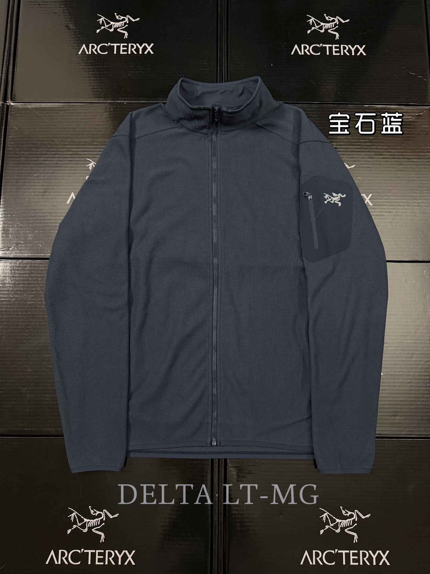 C24 台州 Arcteryx 始祖鸟 DELTA LT 华夫格 立领 保暖 透气夹克