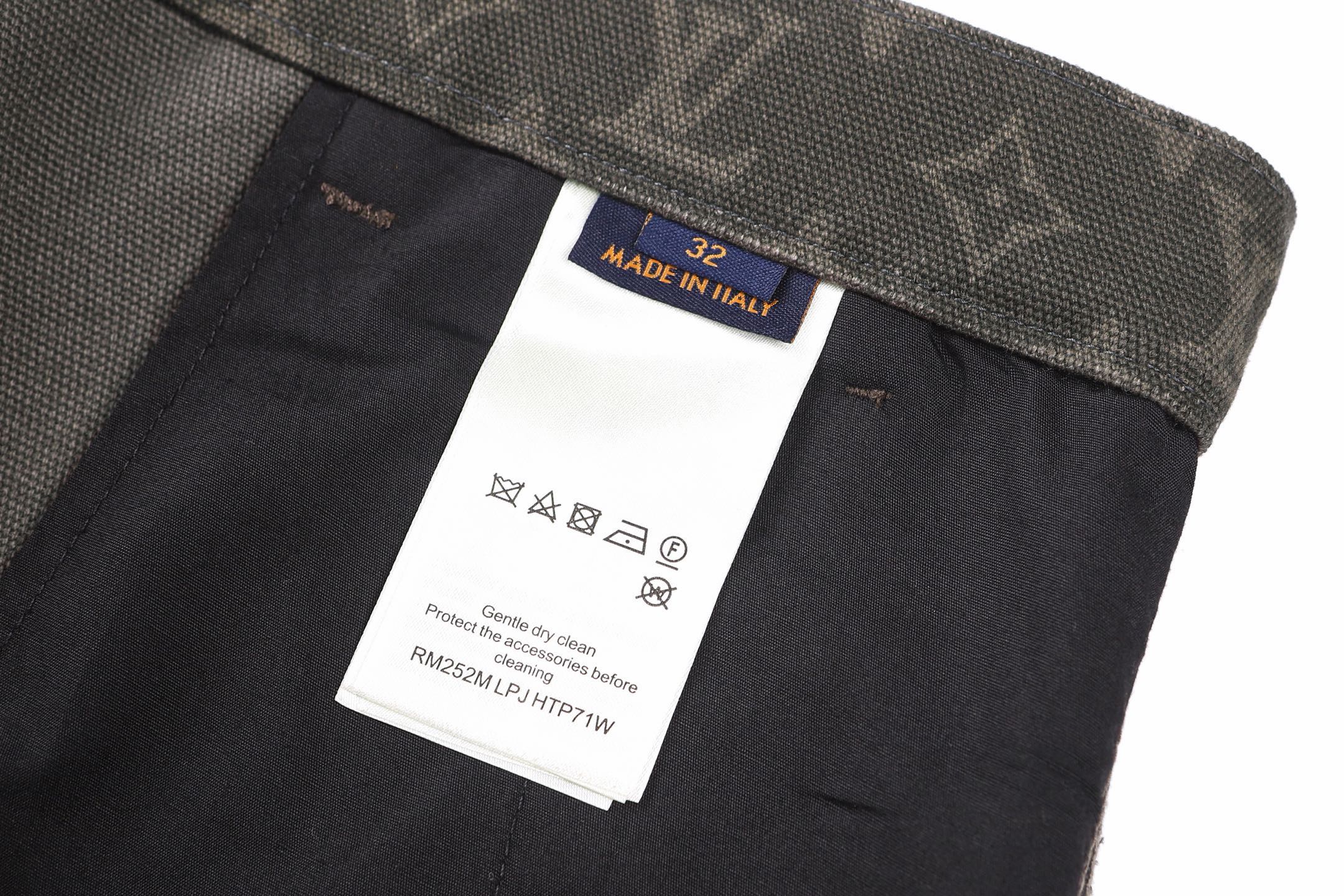 LOUIS VUITTON 路易威登 满印提花口袋牛仔裤 裤子 长裤 B5