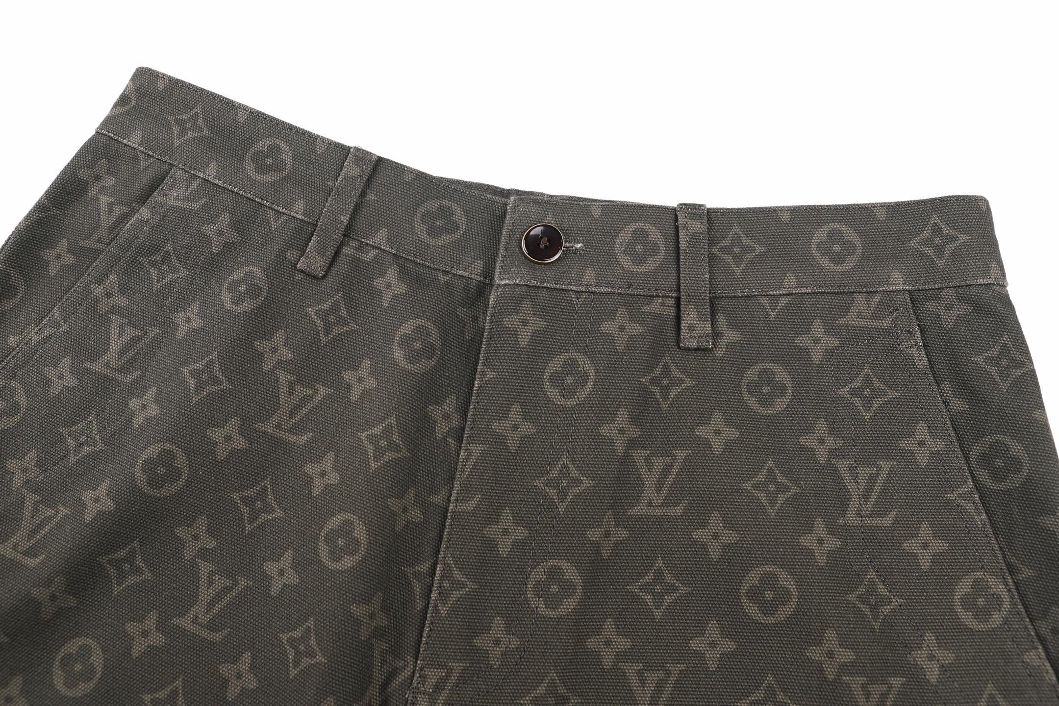 LOUIS VUITTON 路易威登 满印提花口袋牛仔裤 裤子 长裤 B5