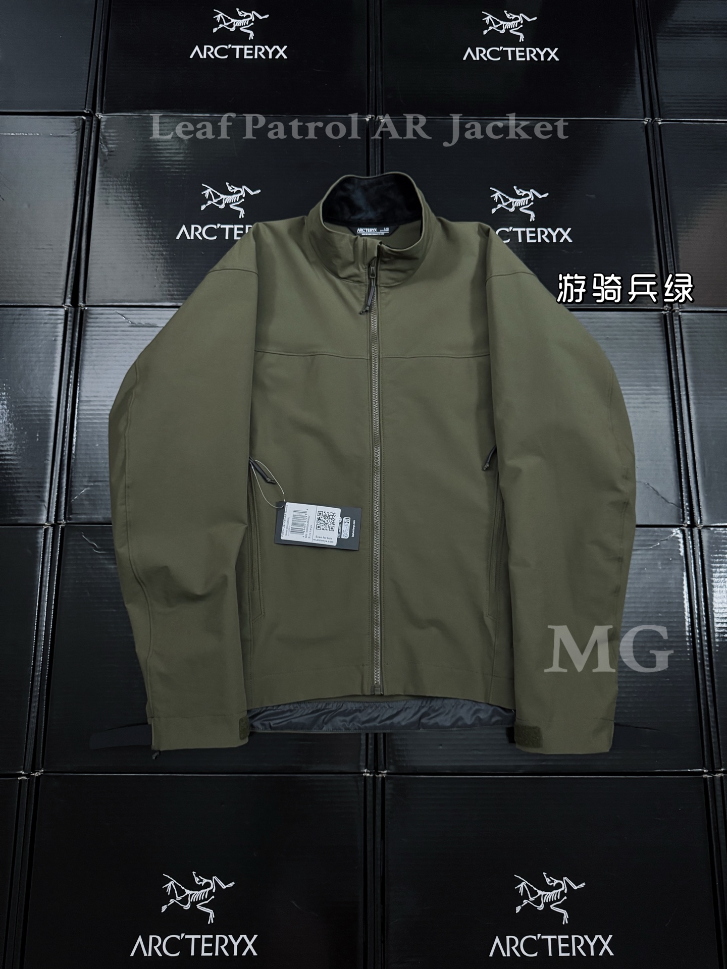 G84 台州 Arcteryx 始祖鸟 军鸟 战术 机能 LEAF PATROL JACKET AR 软壳 夹克 长袖 男款B0-X000005290