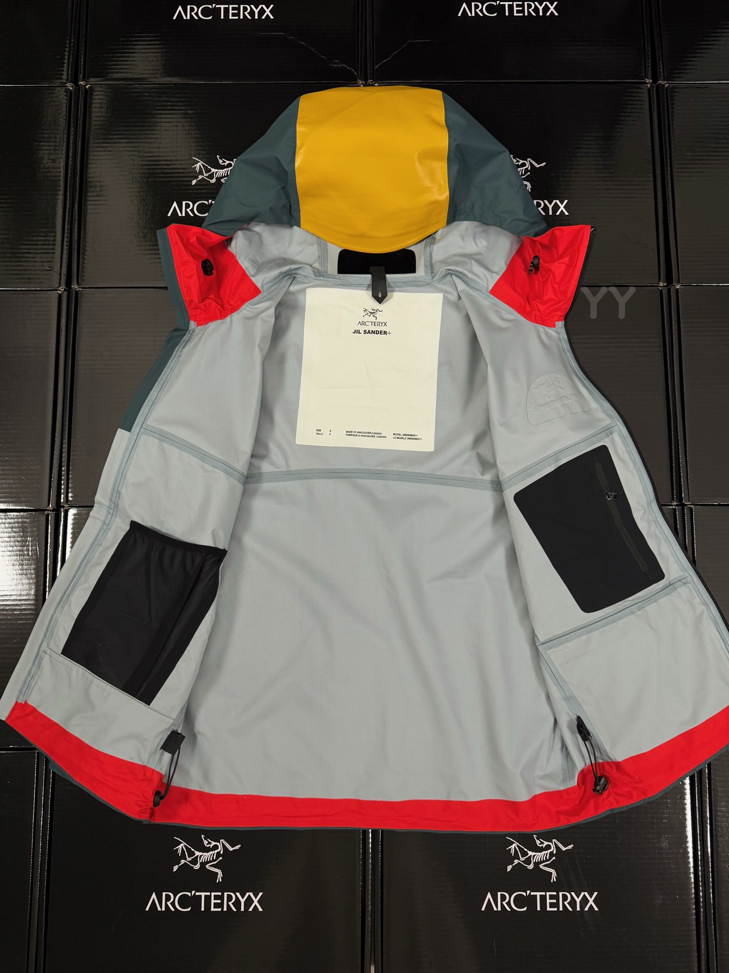 G70 台州 Arcteryx 始祖鸟 JILSANDER联名款 Gore-Tex 防风防水 夹克 长袖 滑雪服 男款 绿色B5- 28806