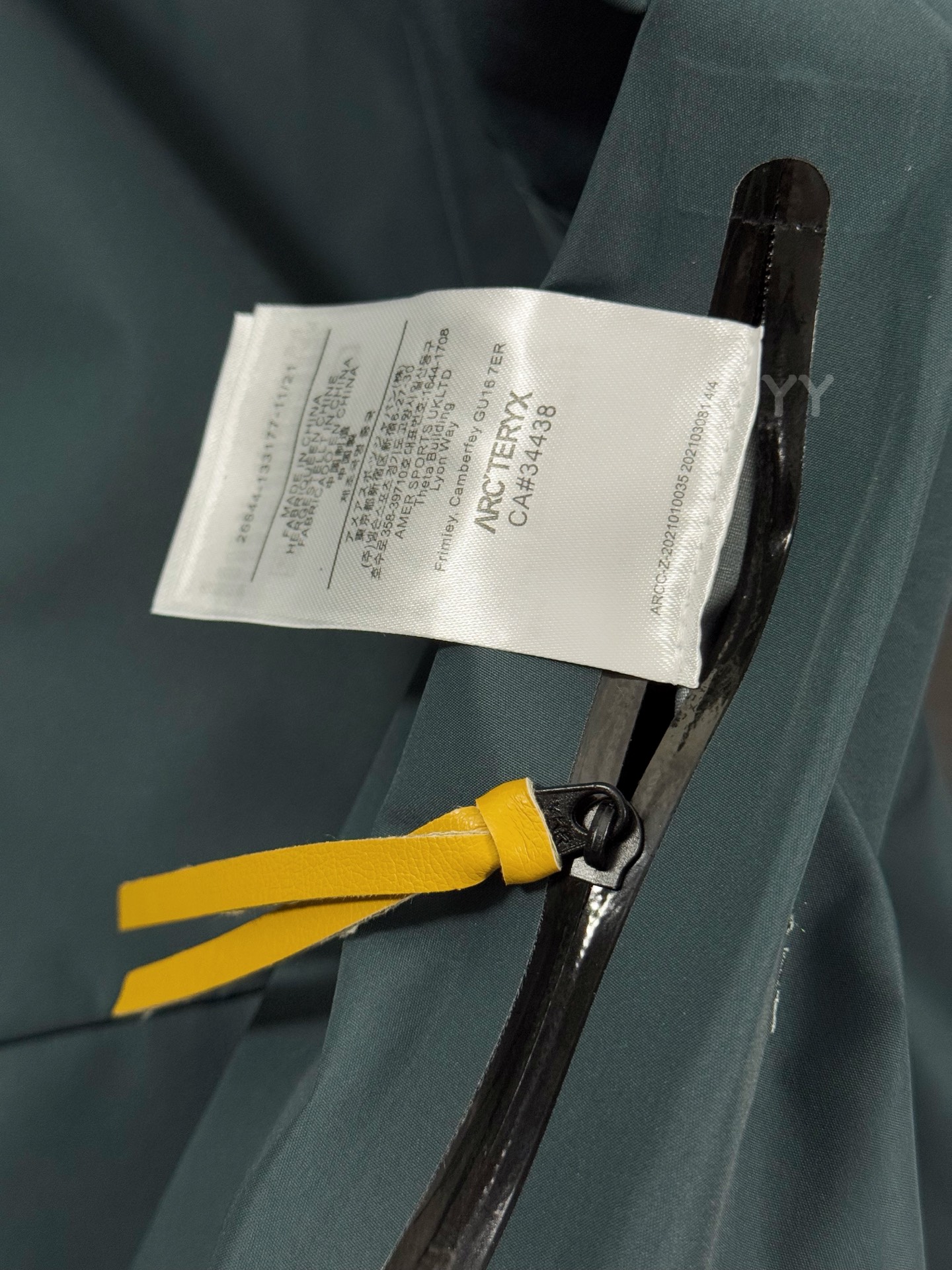 G70 台州 Arcteryx 始祖鸟 JILSANDER联名款 Gore-Tex 防风防水 夹克 长袖 滑雪服 男款 绿色B5- 28806