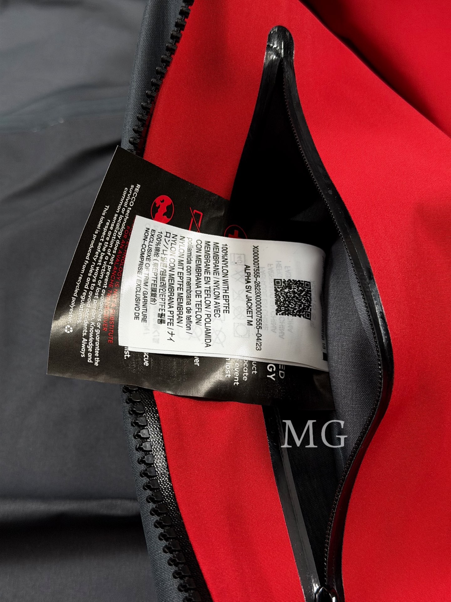 G13 台州 第7代 Arcteryx 始祖鸟 Alpha SV GORE-TEX Pro 冲锋 硬壳 防风防水 夹克 长袖 男款B5 雀跃红 X000007555