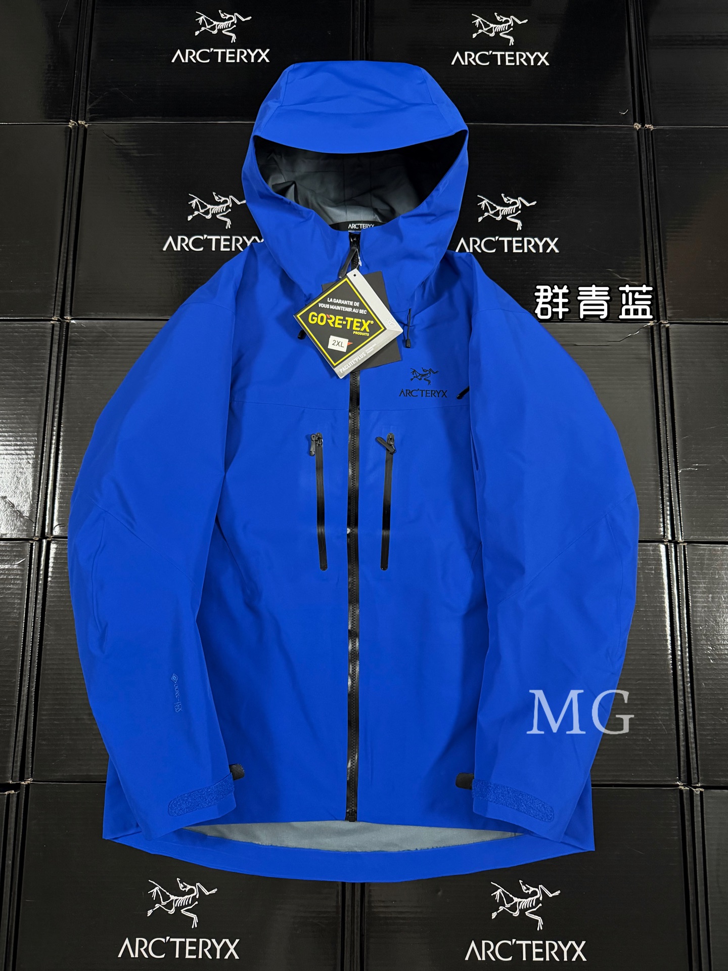G13 台州 第7代 Arcteryx 始祖鸟 Alpha SV GORE-TEX Pro  冲锋 硬壳 防风防水 夹克 长袖  男款B5 群青蓝 X000007555