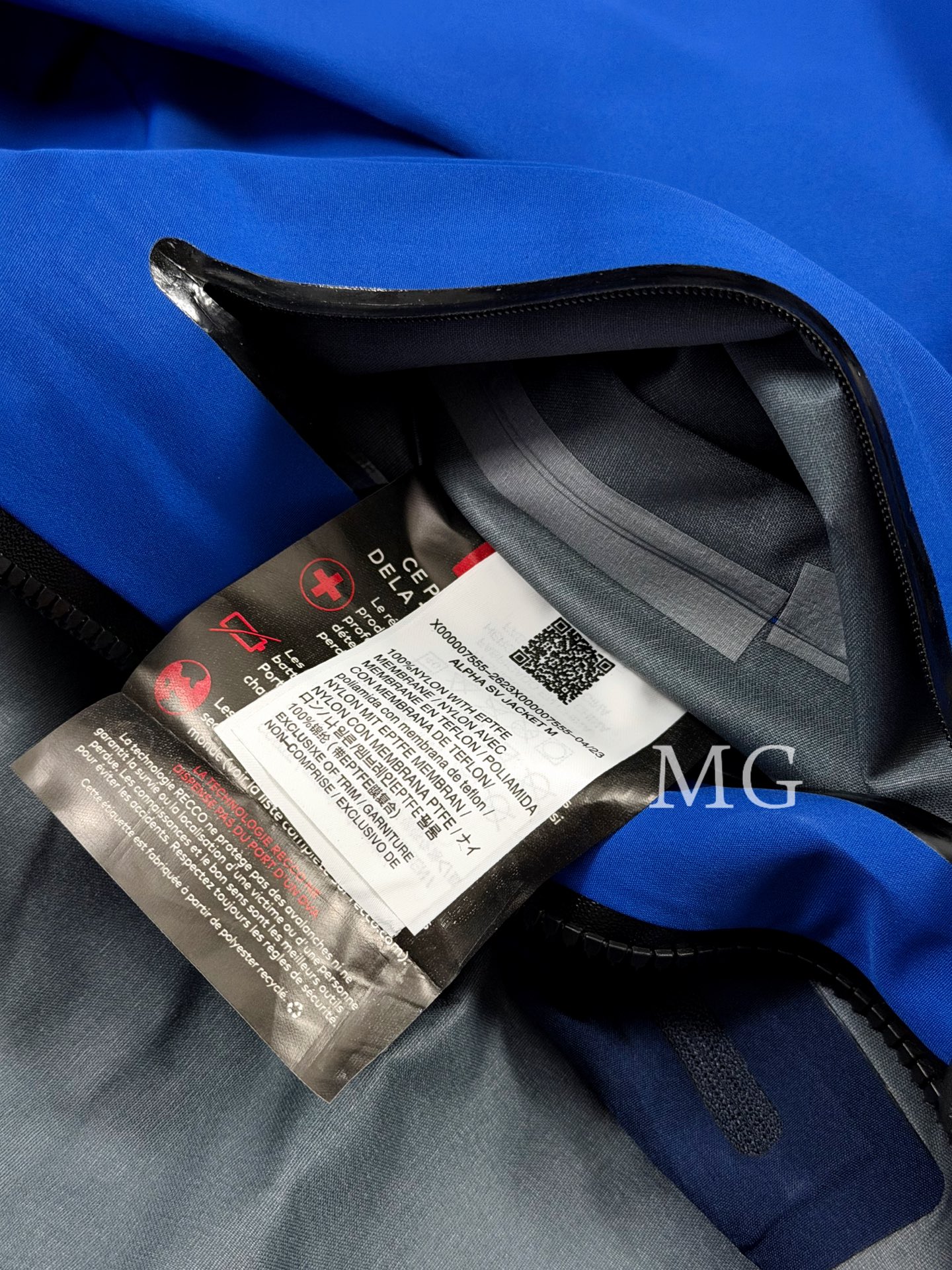 G13 台州 第7代 Arcteryx 始祖鸟 Alpha SV GORE-TEX Pro 冲锋 硬壳 防风防水 夹克 长袖 男款B5 群青蓝 X000007555