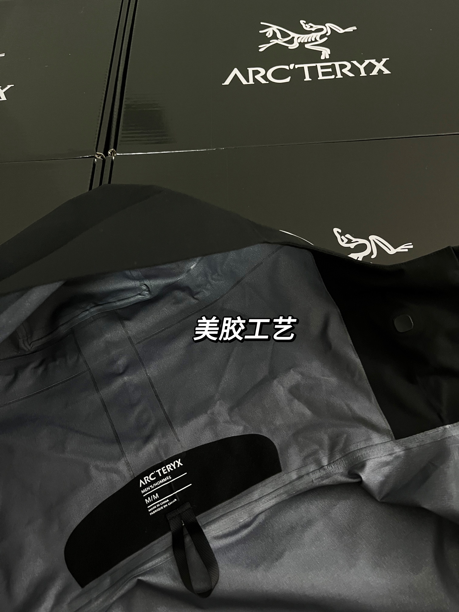 G13 台州 第7代 Arcteryx 始祖鸟 Alpha SV GORE-TEX Pro 冲锋 硬壳 防风防水 夹克 长袖 男款B5 黑金X000007555