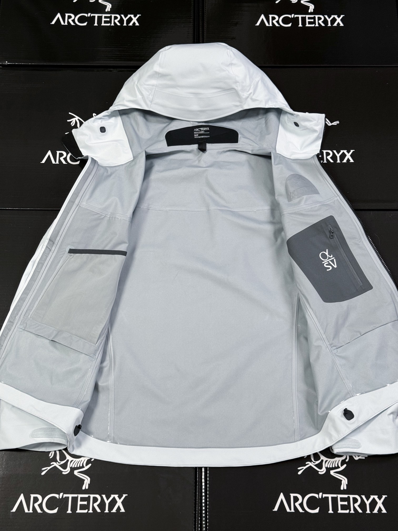 G13 台州 第7代 Arcteryx 始祖鸟 Alpha SV GORE-TEX Pro 冲锋 硬壳 防风防水 夹克 长袖 男款B5 破晓蓝X000007555