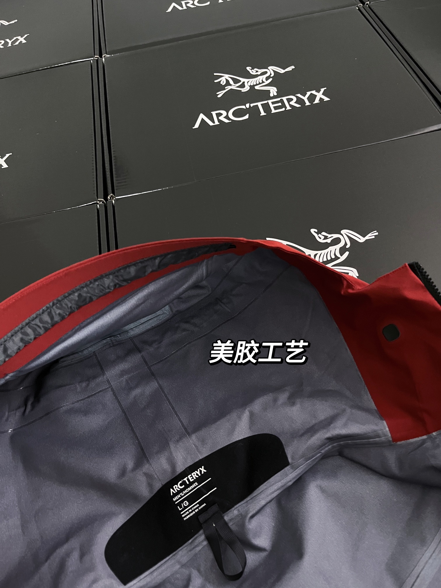 G13 台州 第7代 Arcteryx 始祖鸟 Alpha SV GORE-TEX Pro 冲锋 硬壳 防风防水 夹克 长袖 男款B5 红色X000007555