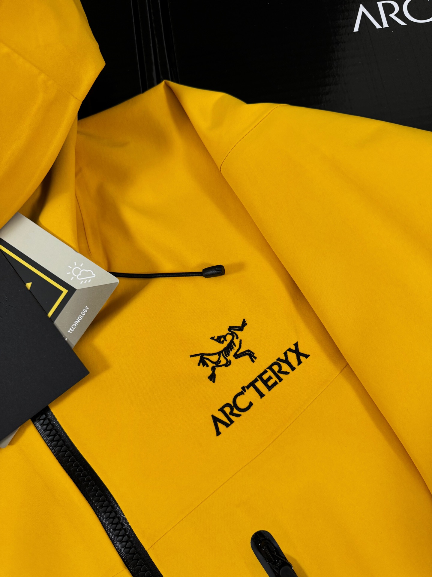 G13 台州 第7代 Arcteryx 始祖鸟 Alpha SV GORE-TEX Pro 冲锋 硬壳 防风防水 夹克 长袖 男款B5 黄色X000007555
