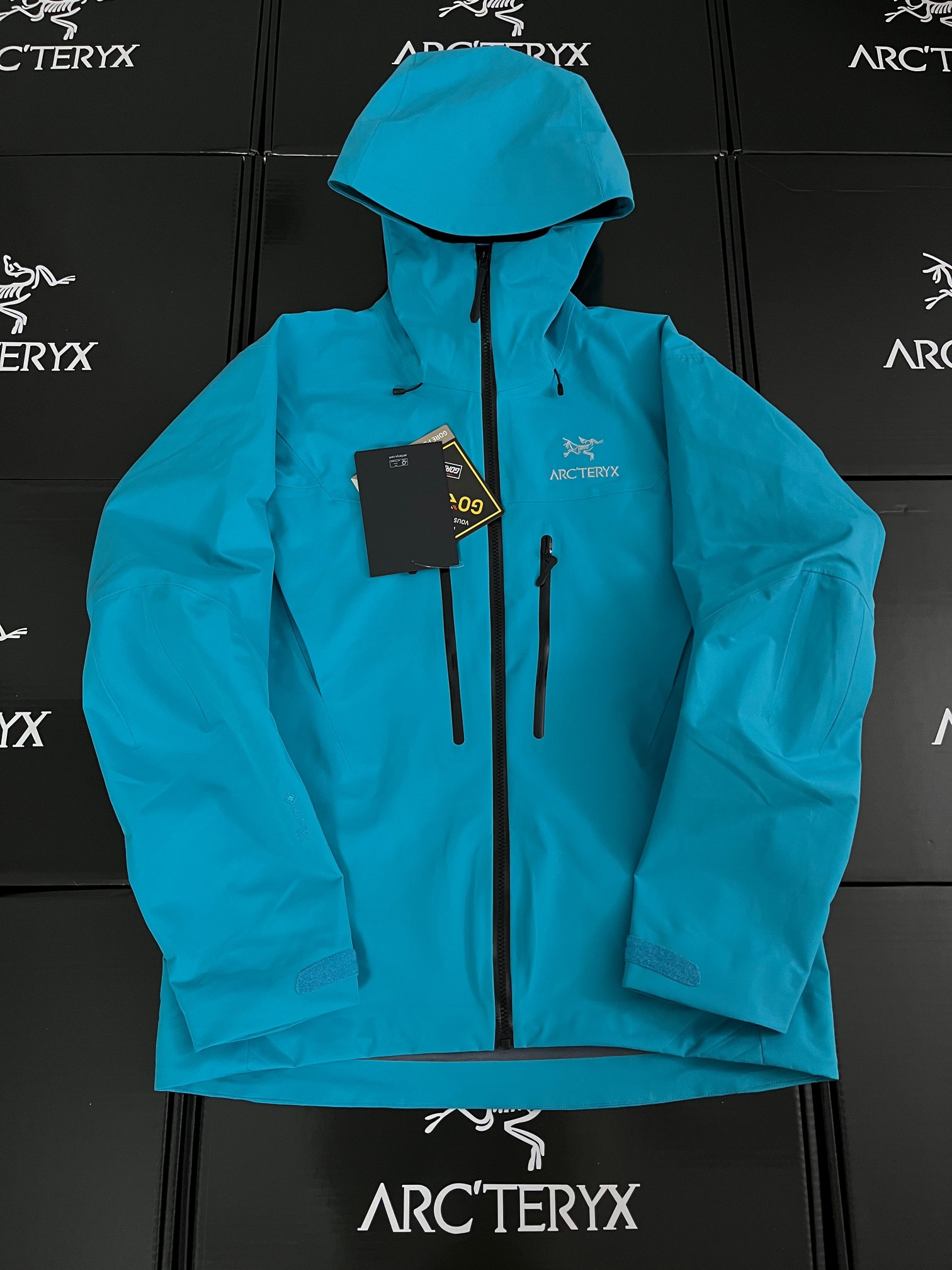 G13 台州 第7代 Arcteryx 始祖鸟 Alpha SV GORE-TEX Pro  冲锋 硬壳 防风防水 夹克 长袖  男款B5 蓝色X000007555