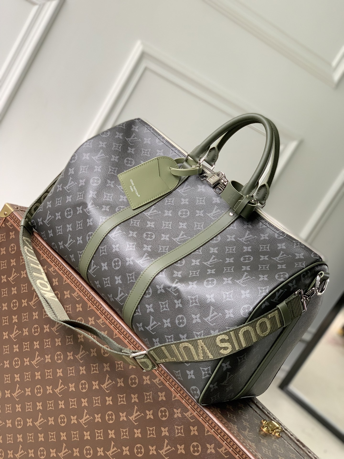 AS斜跨 旅行包 LOUIS VUITTONNANO LV Keepall 50-J0-M28844