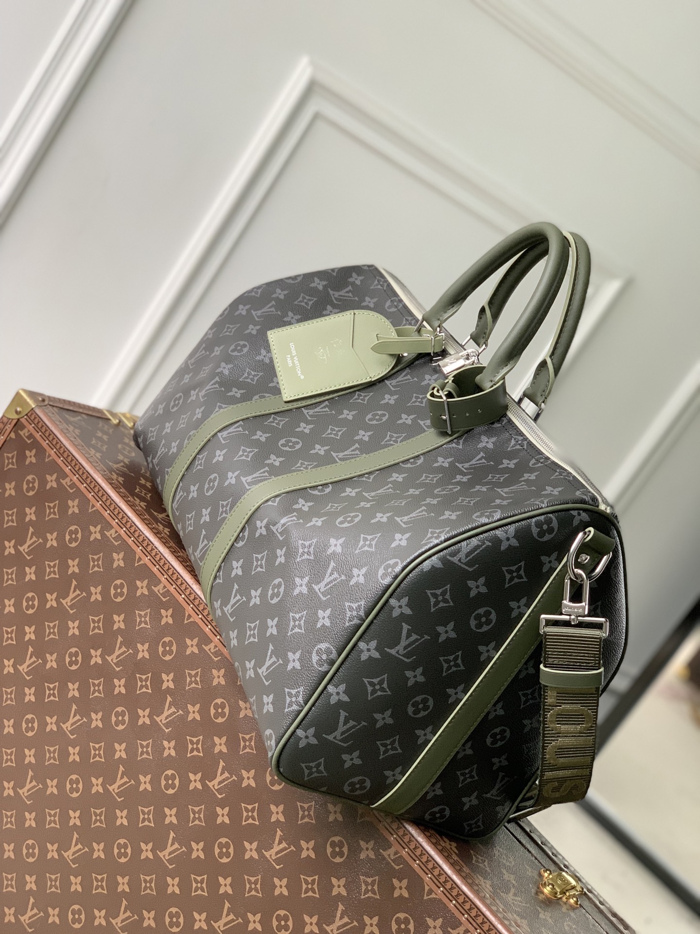 AS斜跨 旅行包 LOUIS VUITTONNANO LV Keepall 50-J0-M28844