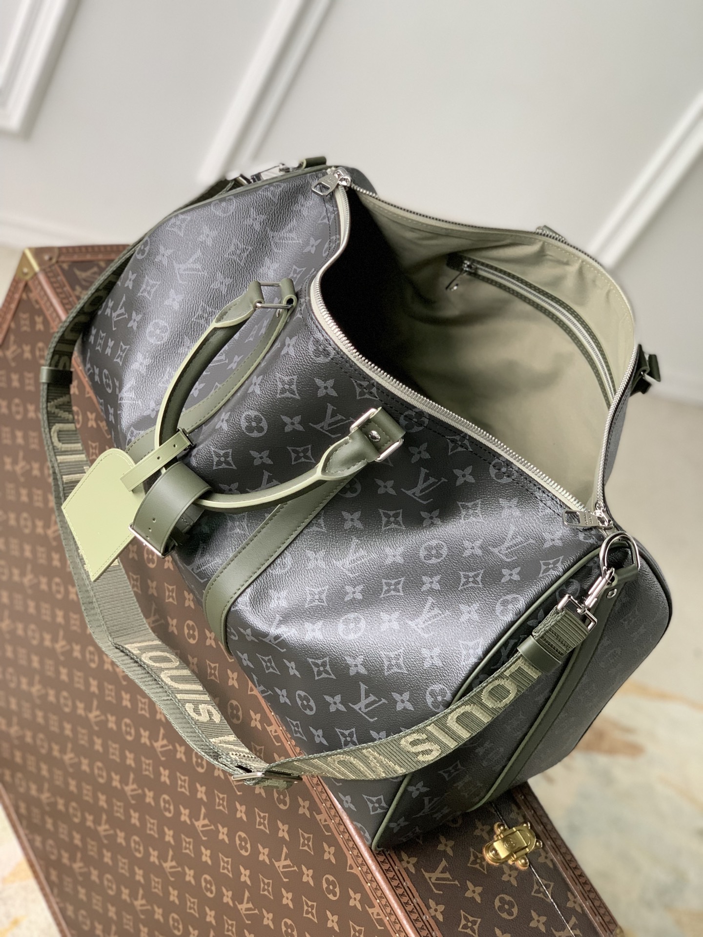 AS斜跨 旅行包 LOUIS VUITTONNANO LV Keepall 50-J0-M28844