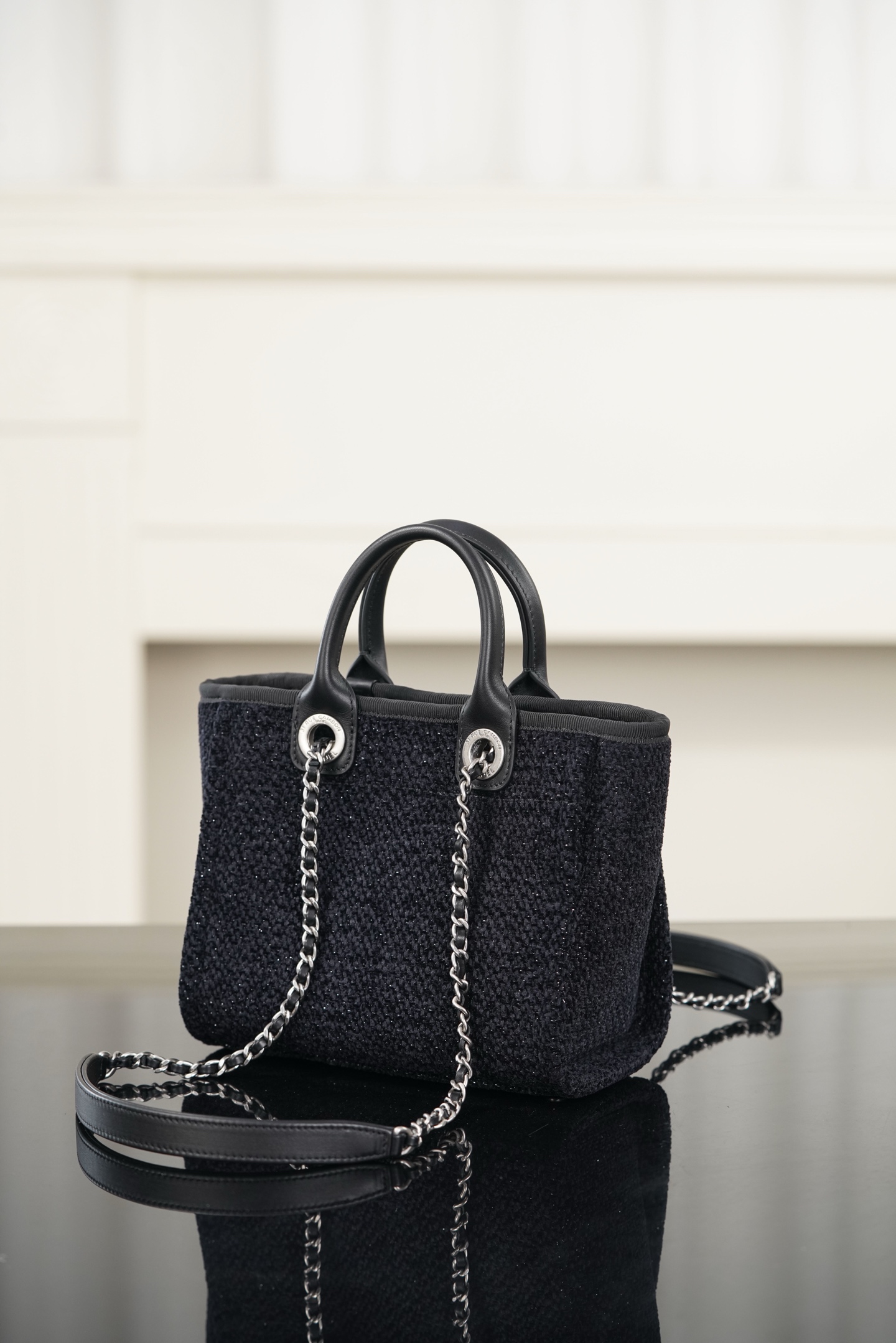 CHANEL 单肩手提 26A 双C LOGO - (Black ) Small Beach Shoulder Bag-A0- AS6374-B24735-94305