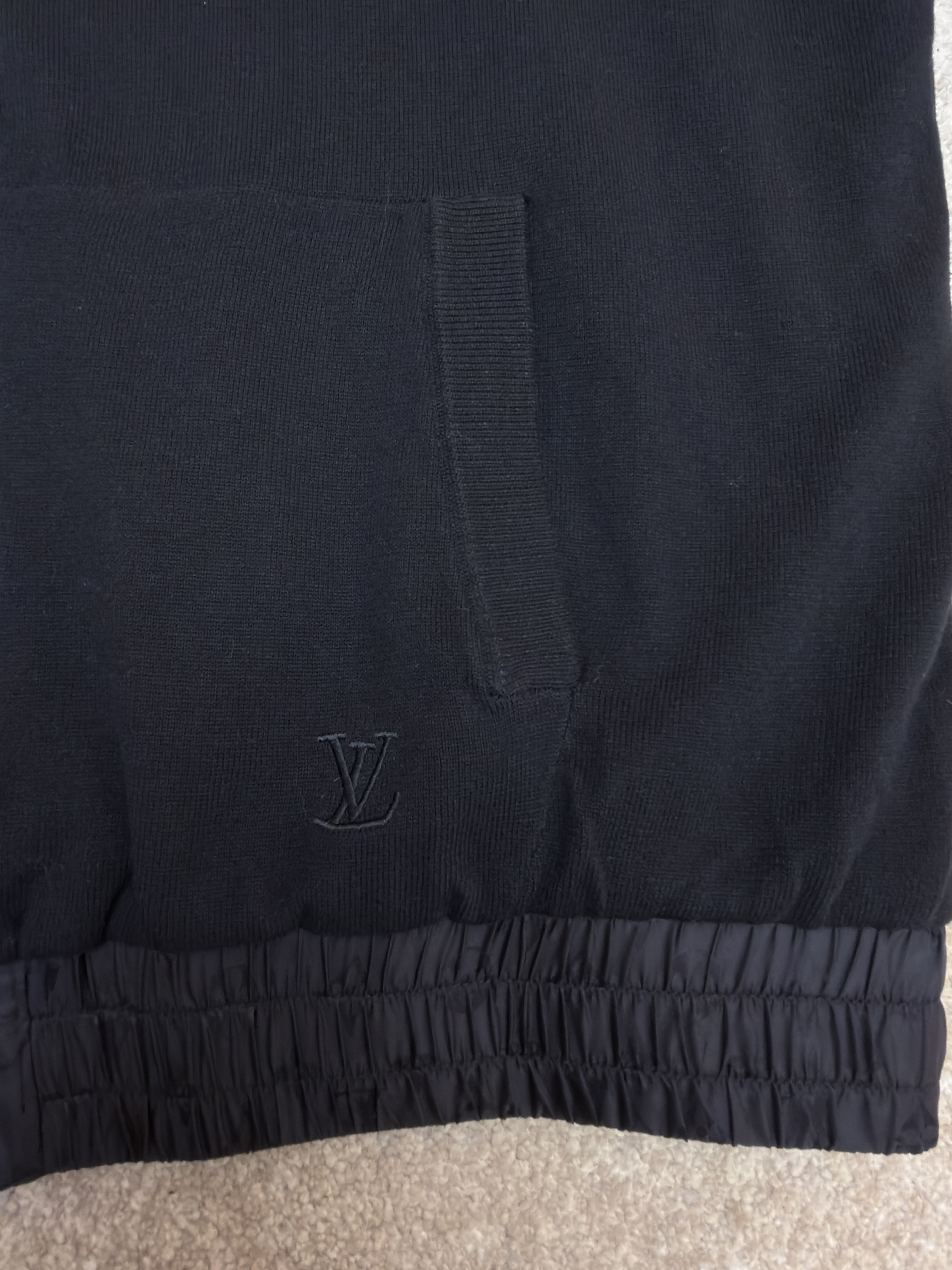 LOUIS VUITTON 路易威登 双面两穿拉链外套 夹克 长袖 白色 黑色 C0