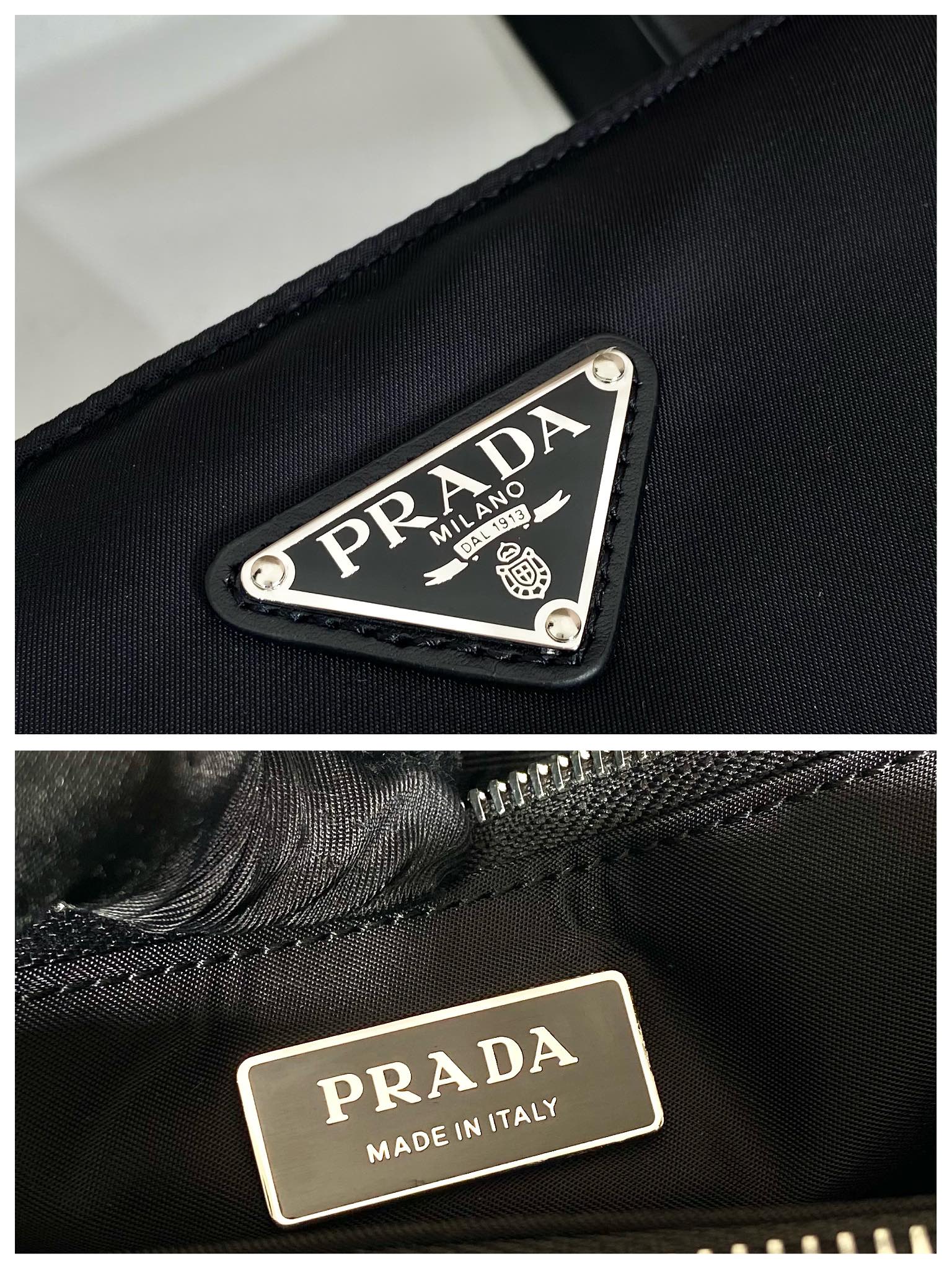 大号 托特 普拉达 PRADA Re-Nylon Tote 尼龙 黑色 F0-1BG108_5ECO_F0002_TU_V_OOX