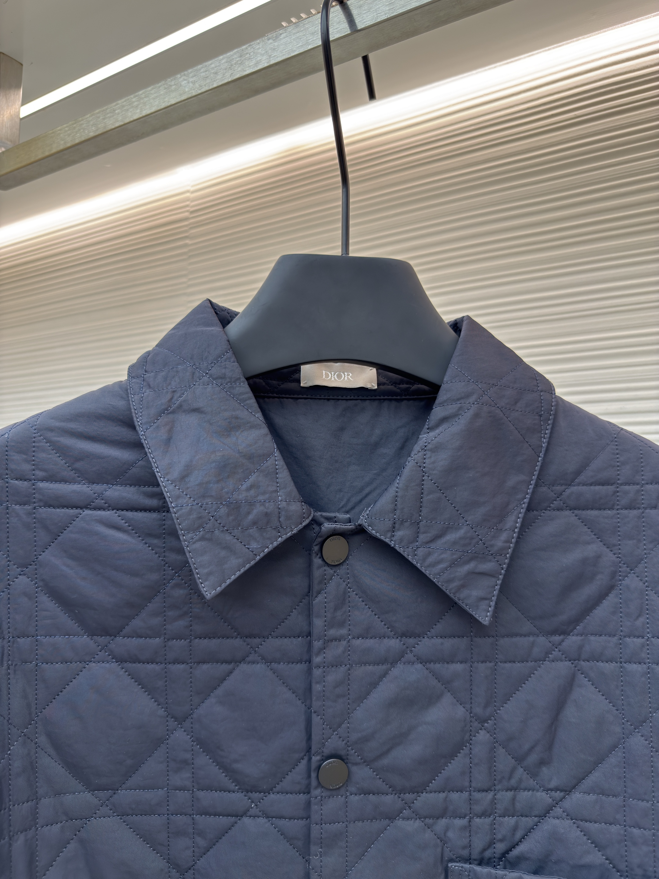 DIOR 迪奥 菱形格绗绣棉服 夹克 外套 长袖 保暖 C5