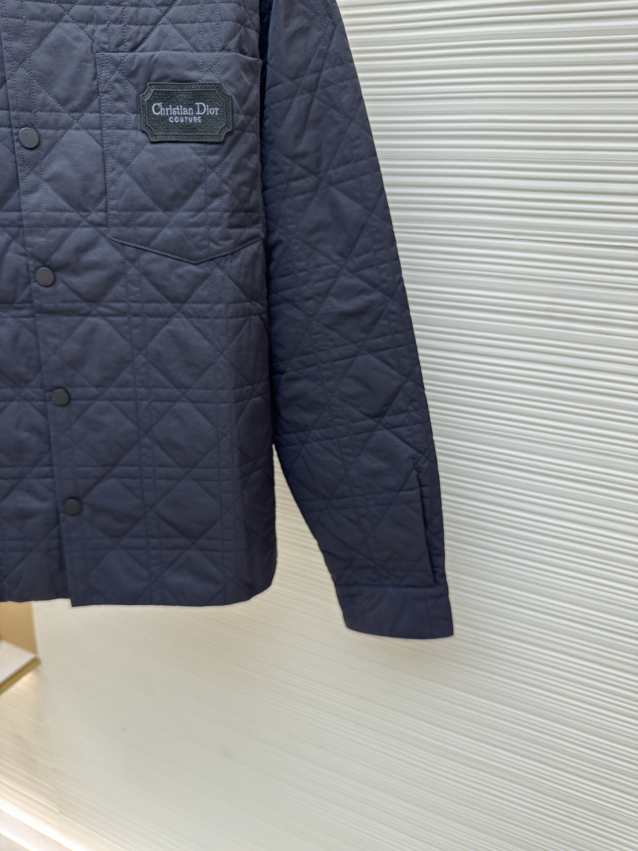 DIOR 迪奥 菱形格绗绣棉服 夹克 外套 长袖 保暖 C5