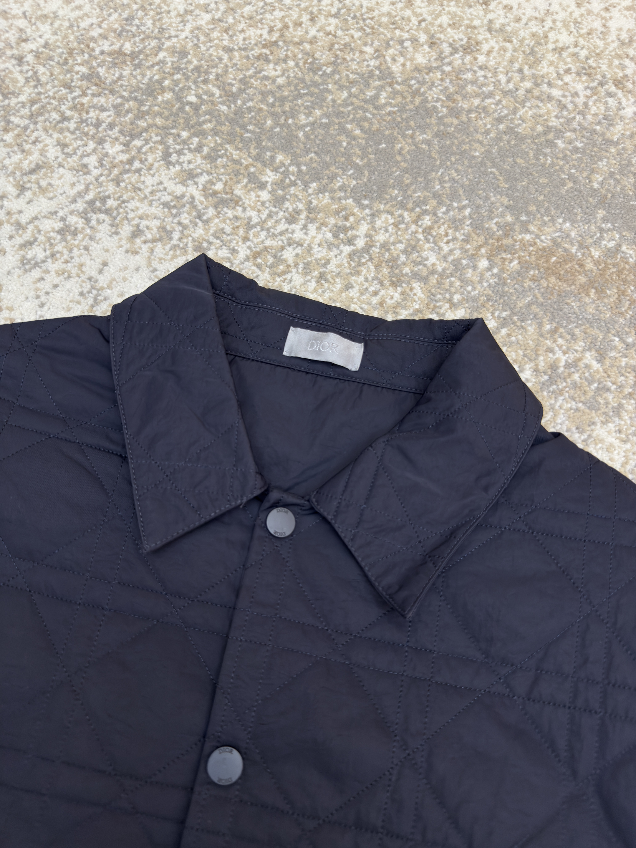 DIOR 迪奥 菱形格绗绣棉服 夹克 外套 长袖 保暖 C5