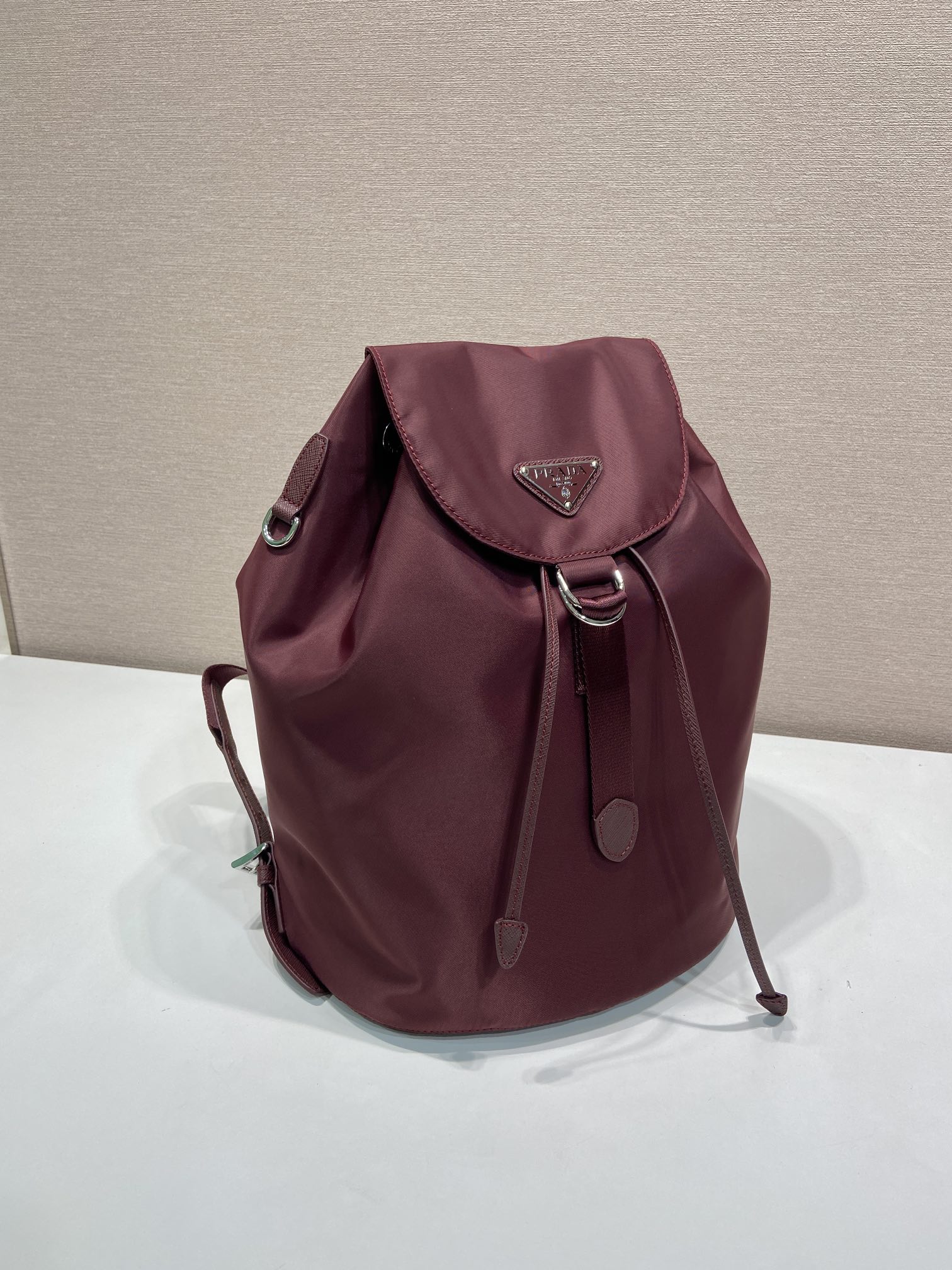 小号 普拉达 PRADA Re-Nylon 双肩包 旅行包   尼龙 F0-1BZ197_RV44_F0002_V_OOO