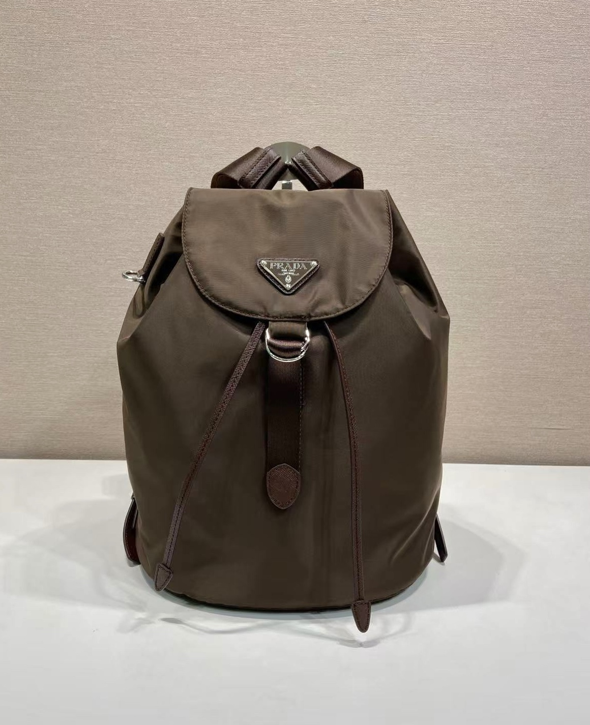 小号 普拉达 PRADA Re-Nylon 双肩包 旅行包   尼龙 F0-1BZ197_RV44_F0002_V_OOO