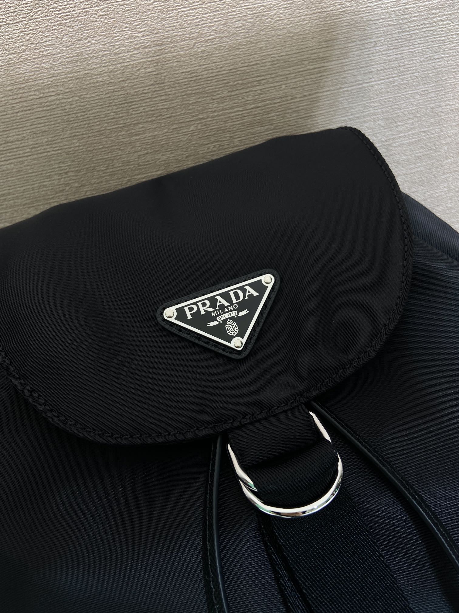 小号 普拉达 PRADA Re-Nylon 双肩包 旅行包   尼龙 F0-1BZ197_RV44_F0002_V_OOO
