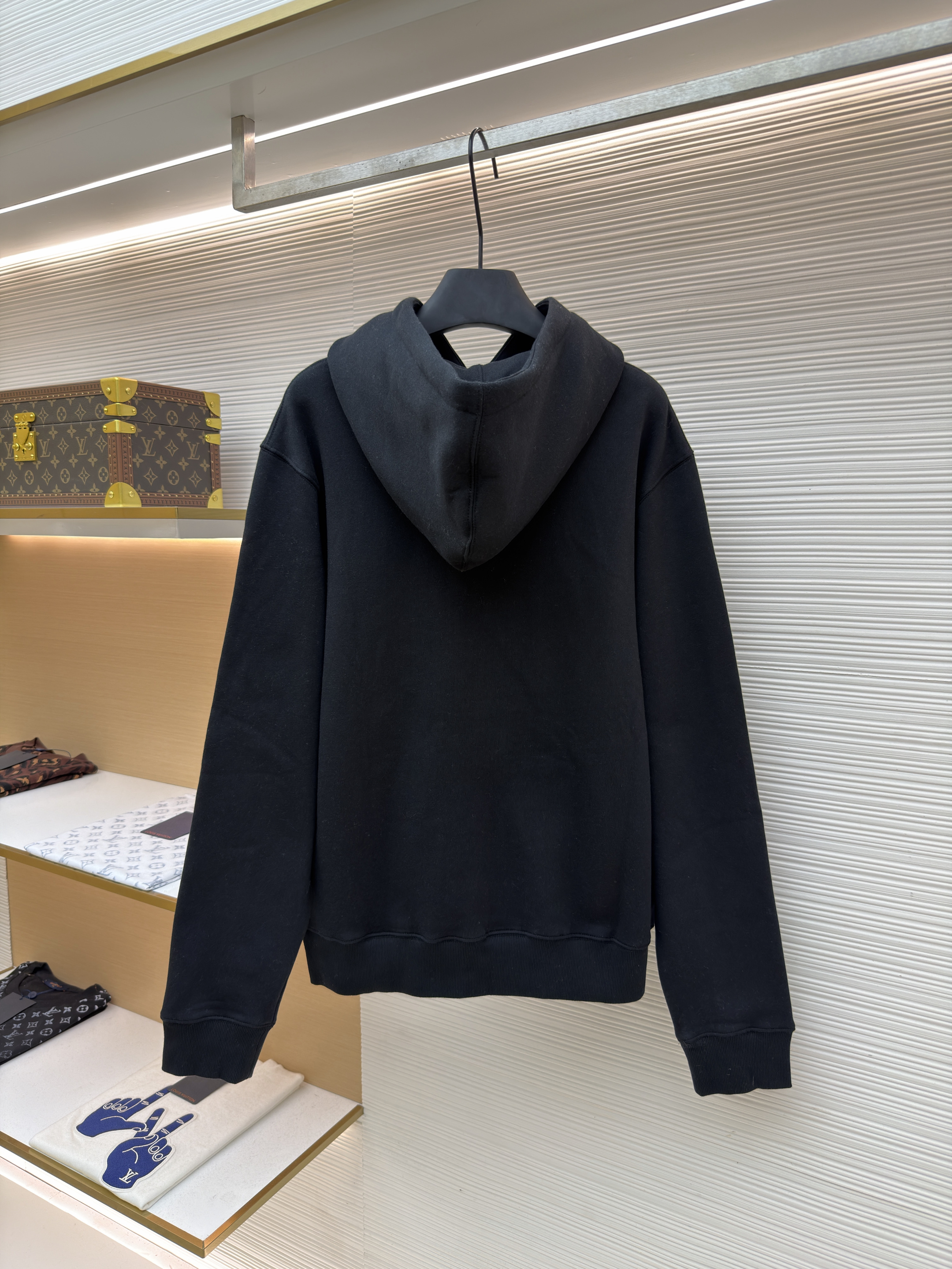 DIOR 迪奥 CD字母刺绣连帽卫衣 秋冬 外套 长袖 黑色 灰色 绿色 蓝色 B0