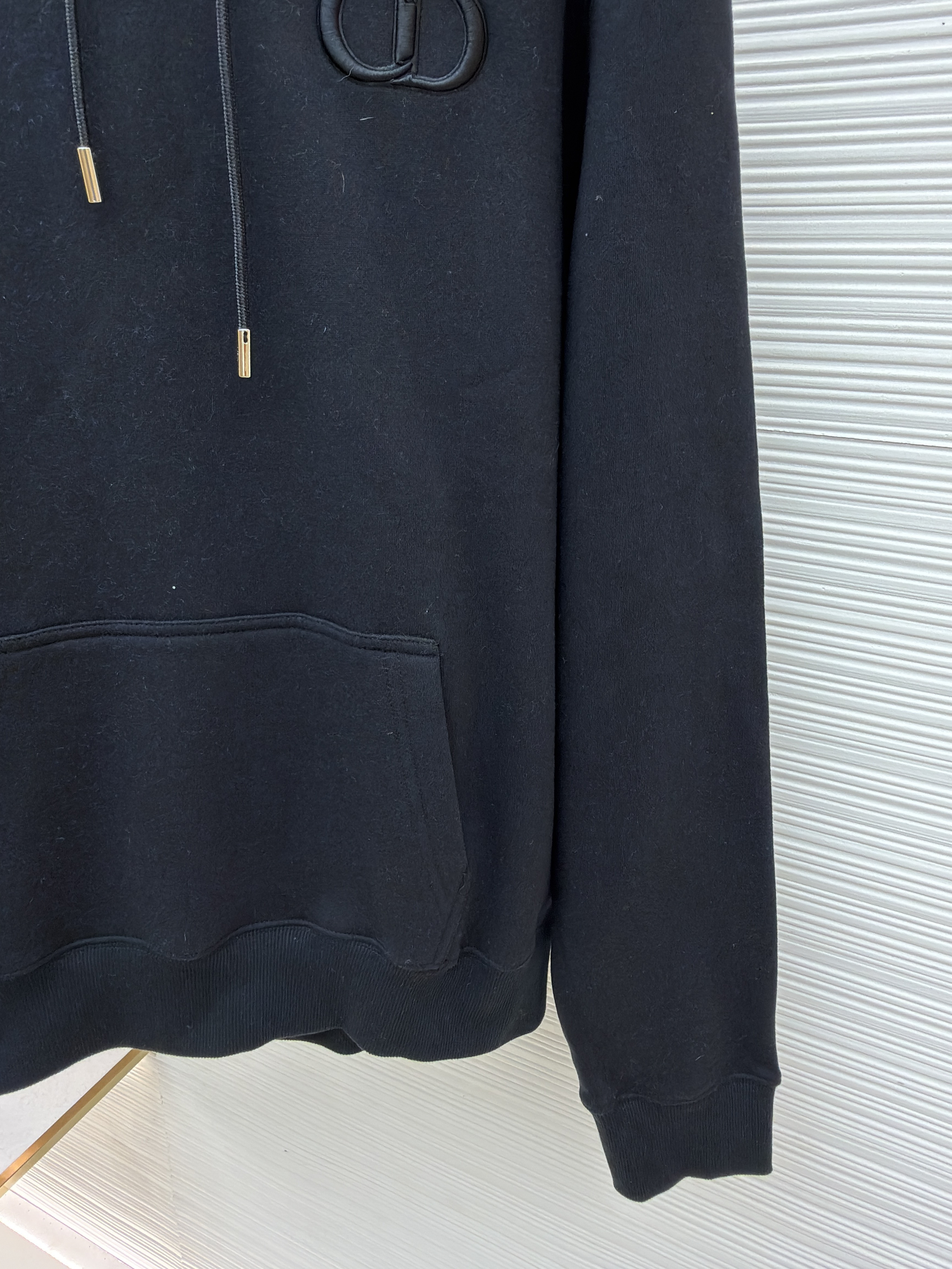 DIOR 迪奥 CD字母刺绣连帽卫衣 秋冬 外套 长袖 黑色 灰色 绿色 蓝色 B0